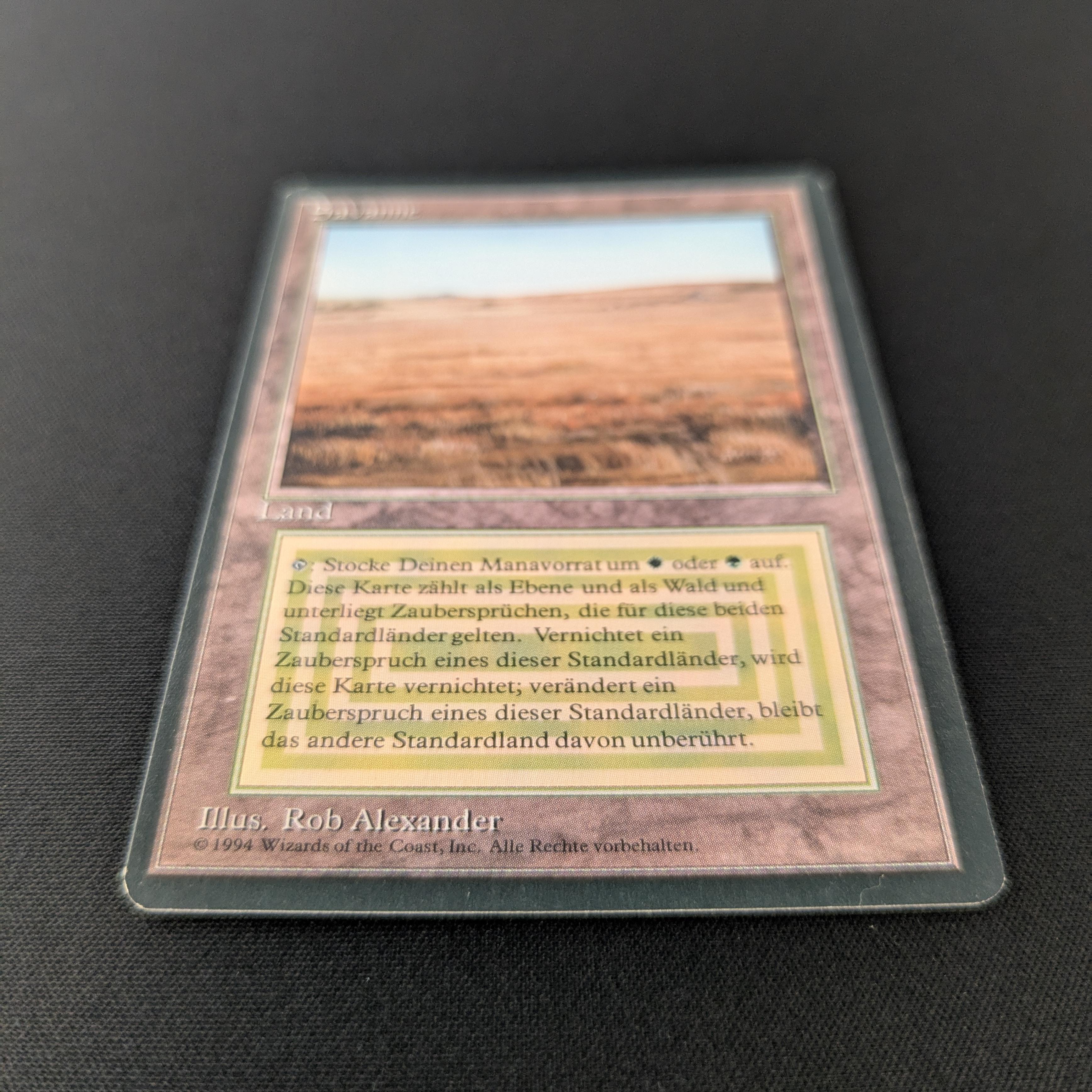 MTG Singles - Savannah - Foreign Black Bordered -