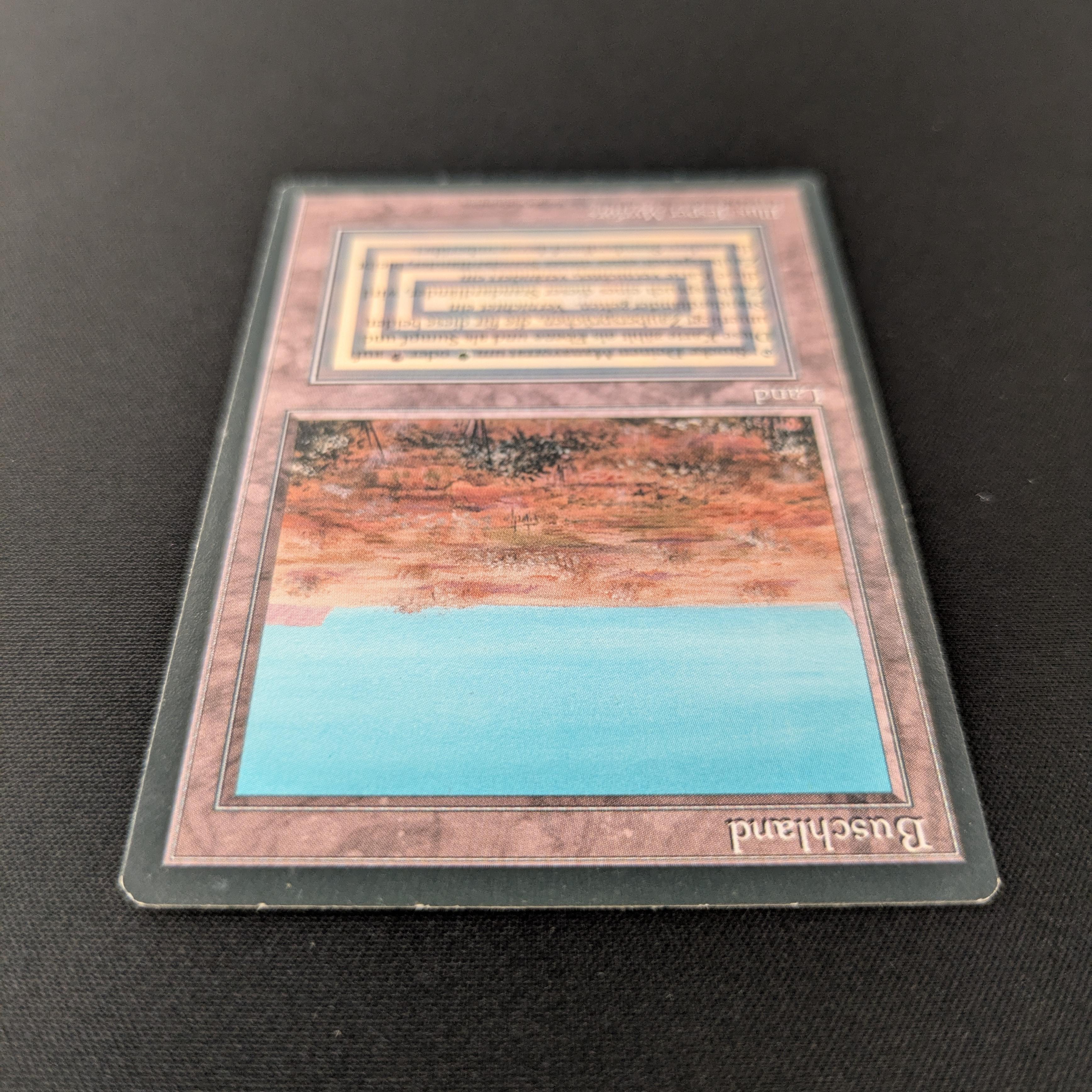 MTG Singles - Scrubland - Foreign Black Bordered -