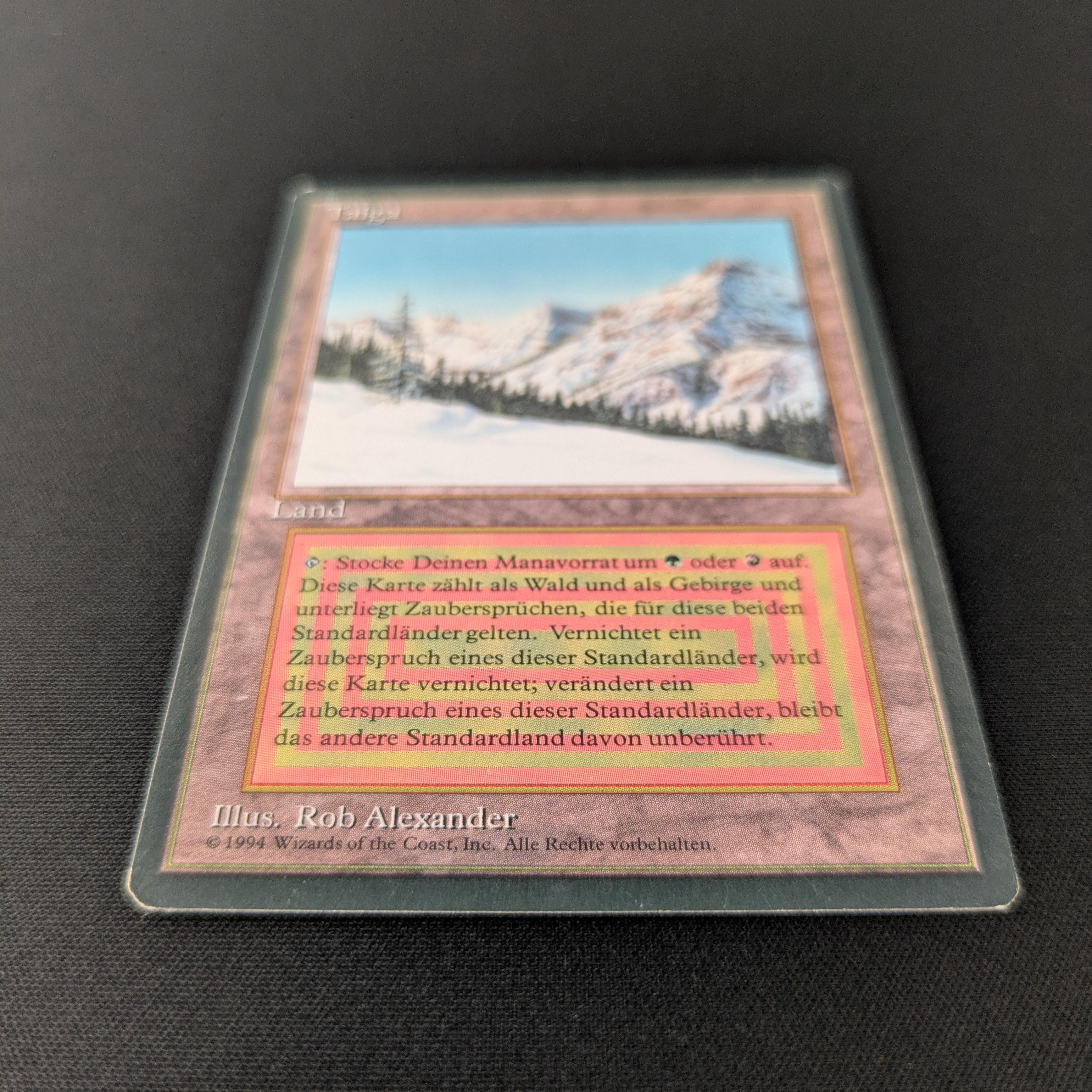 MTG Singles - Taiga - Foreign Black Bordered -