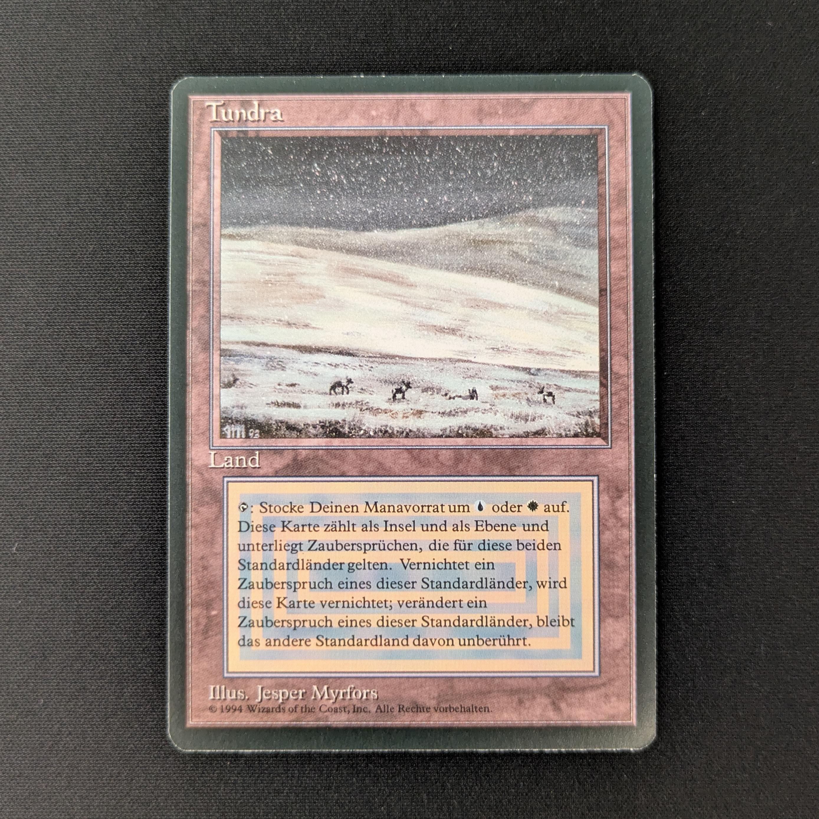 MTG Singles - Tundra - Foreign Black Bordered - German - NM - 27724