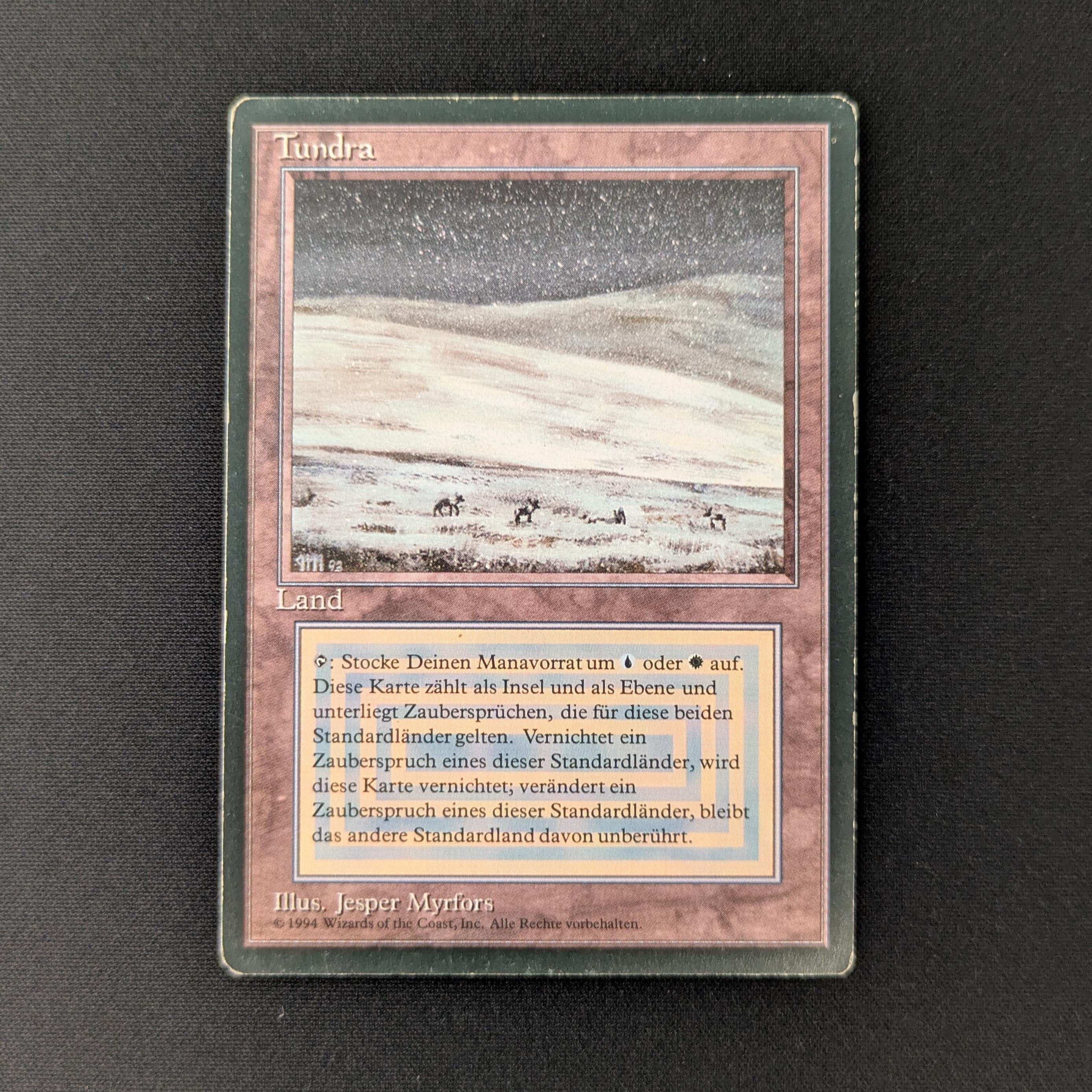 MTG Singles - Tundra - Foreign Black Bordered - German - LP - 27727