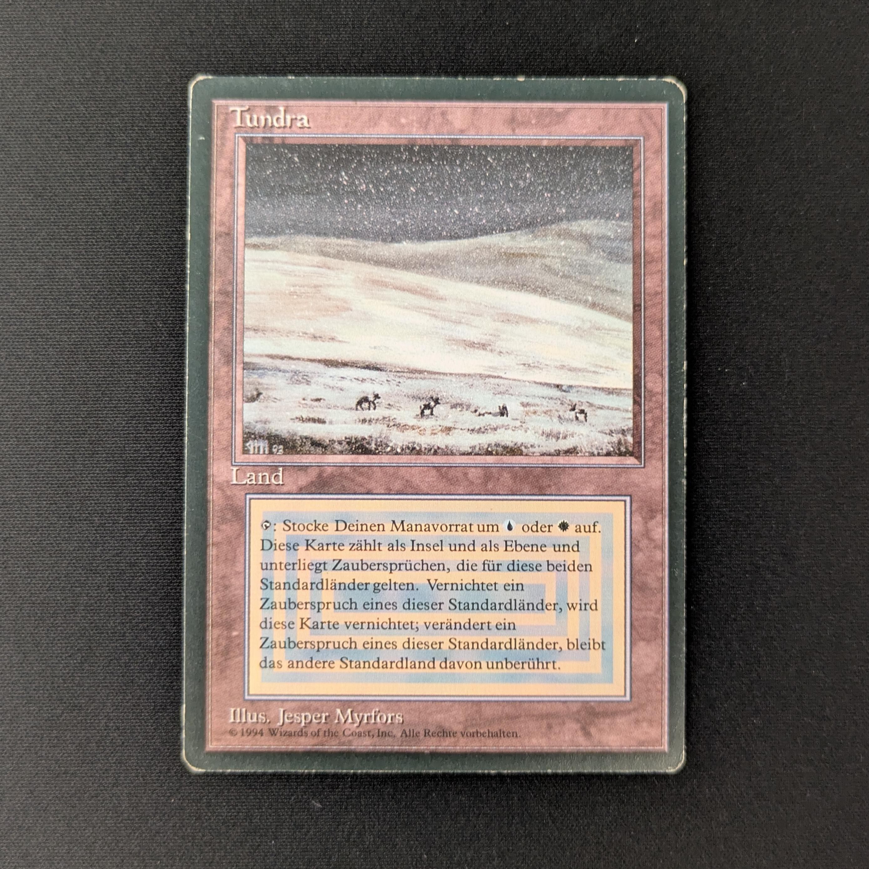 MTG Singles - Tundra - Foreign Black Bordered - German - LP - 27728
