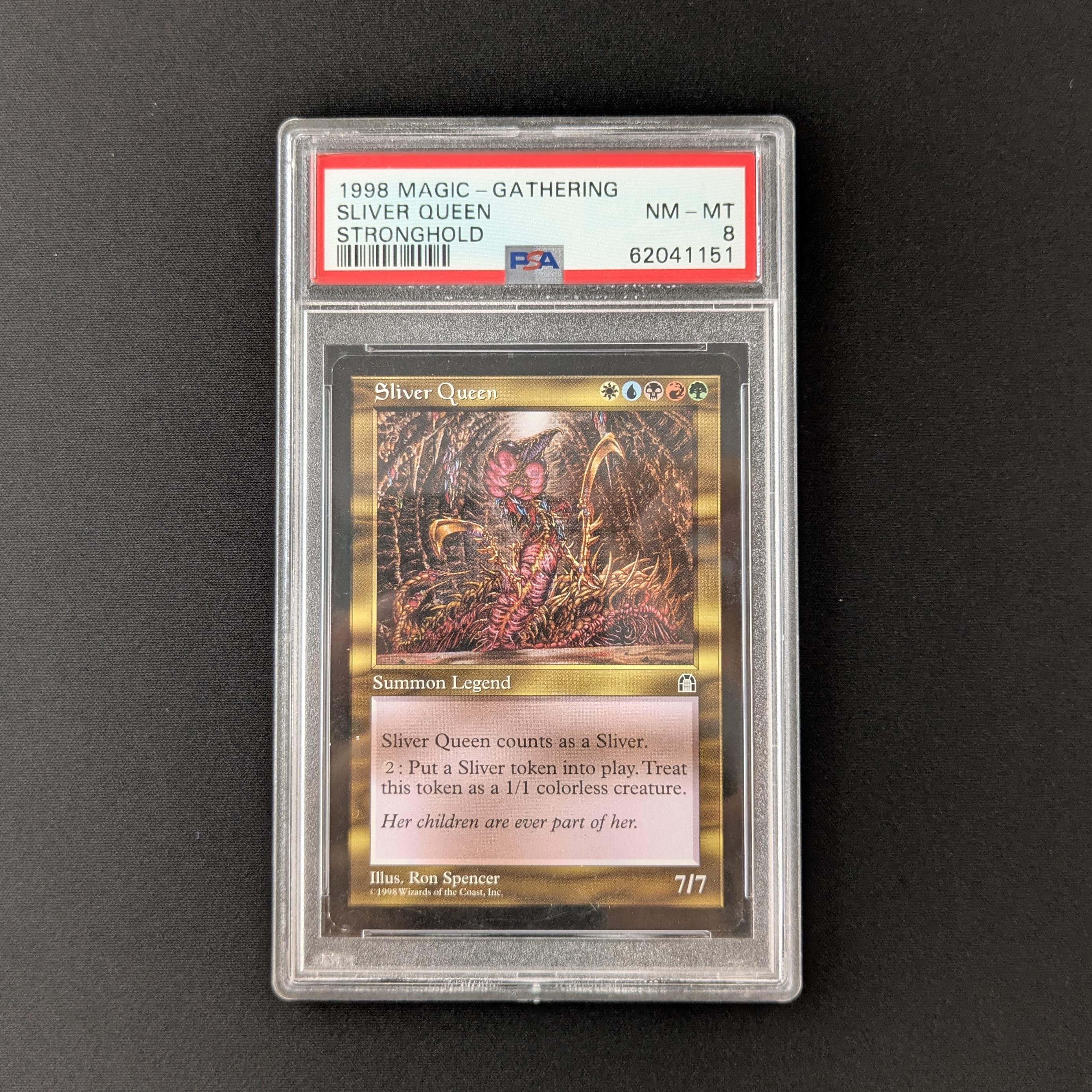 MTG Singles - Sliver Queen - Stronghold - English - PSA 8 - 27774