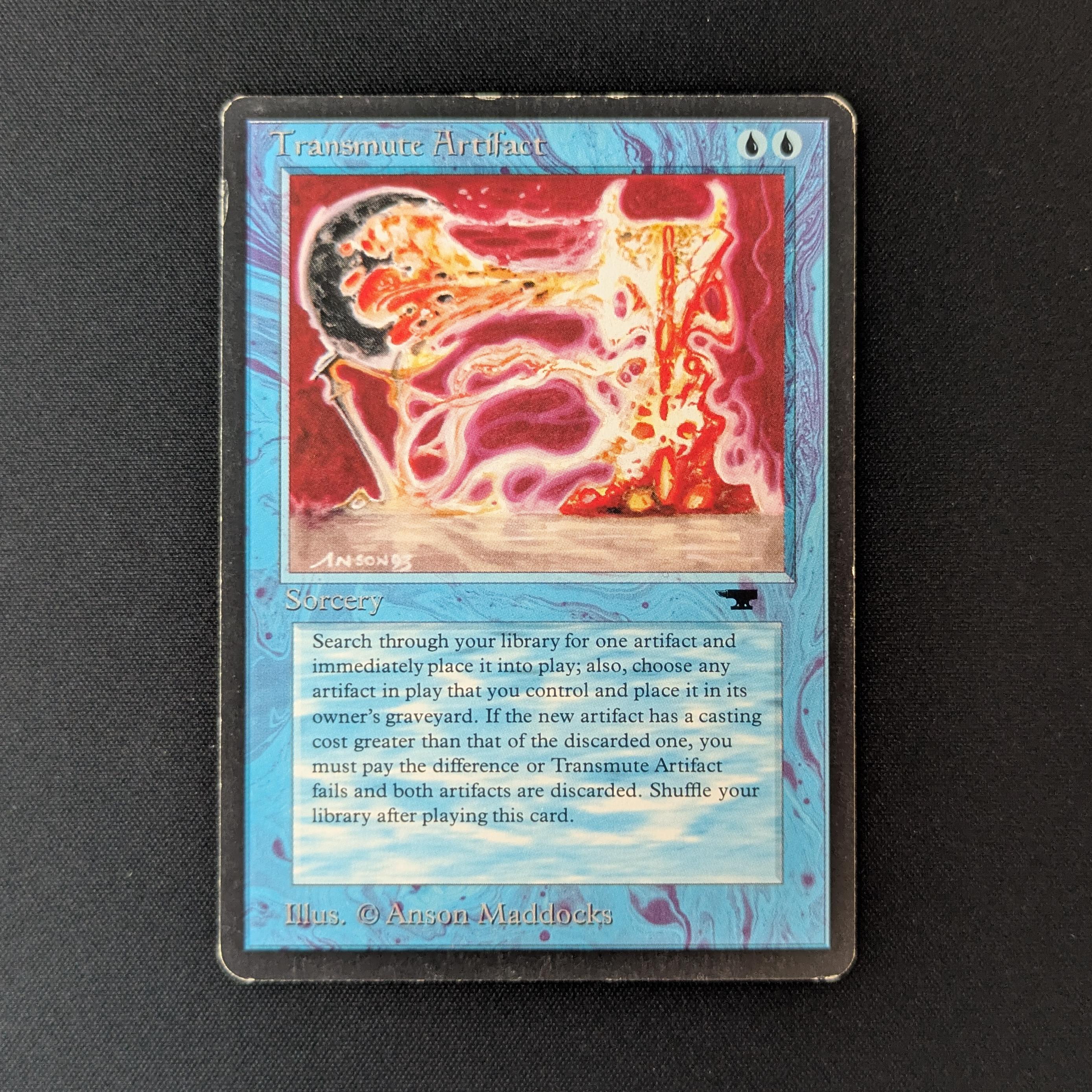 MTG Singles - Transmute Artifact - Antiquities - LP - 27816