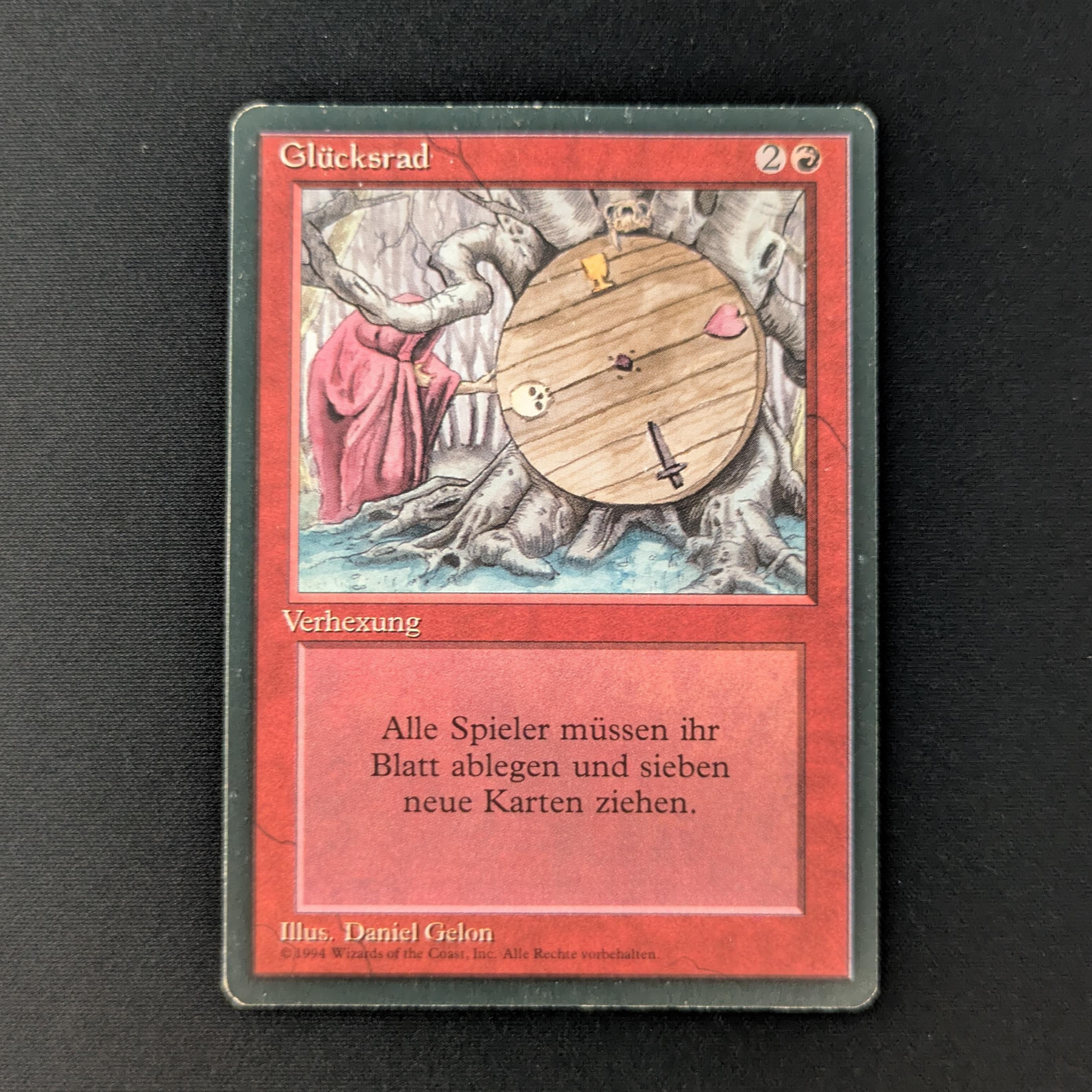 MTG Singles - Wheel of Fortune - Foreign Black Bordered - German - PL - 27930