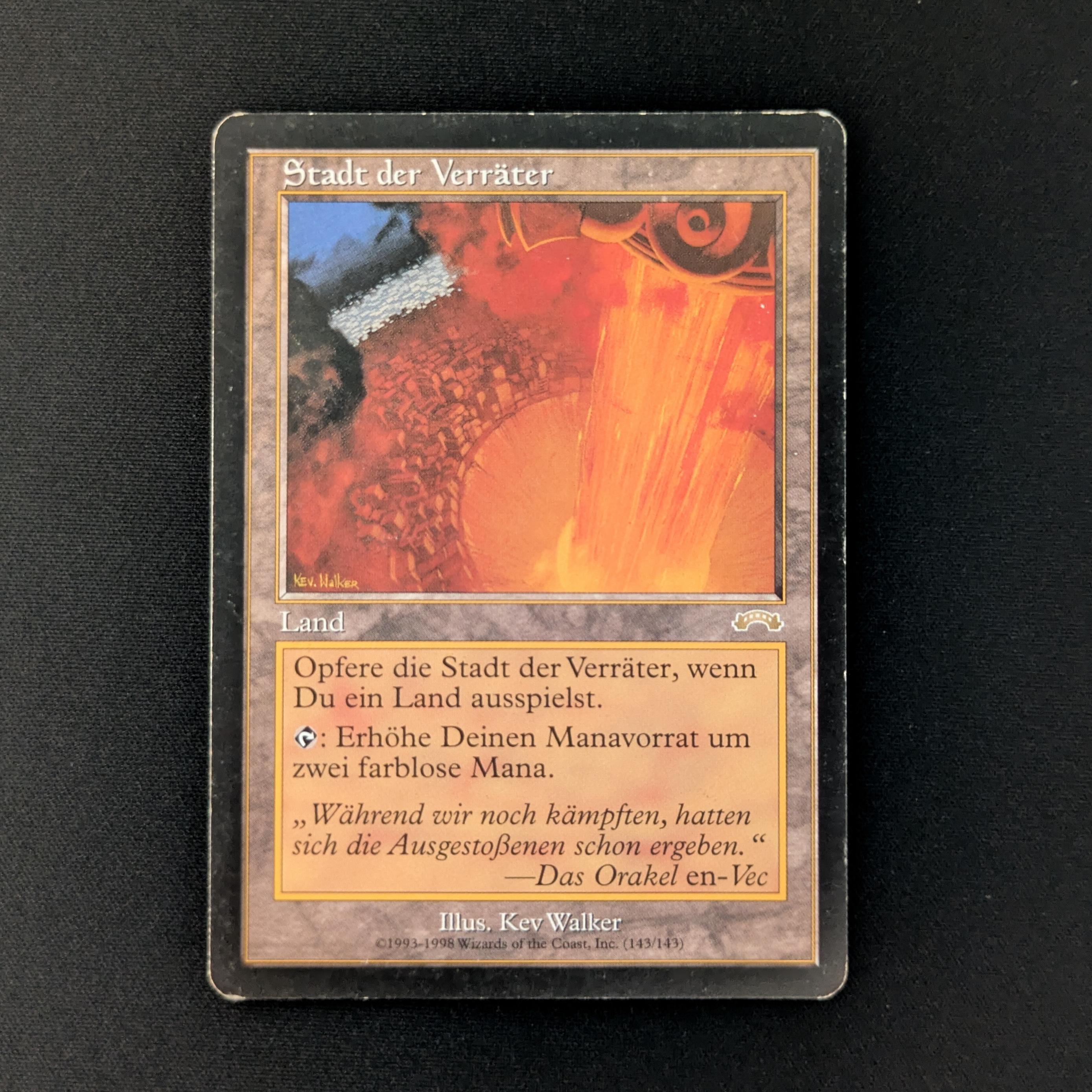 MTG Singles - City of Traitors - Exodus - German - LP - 27963