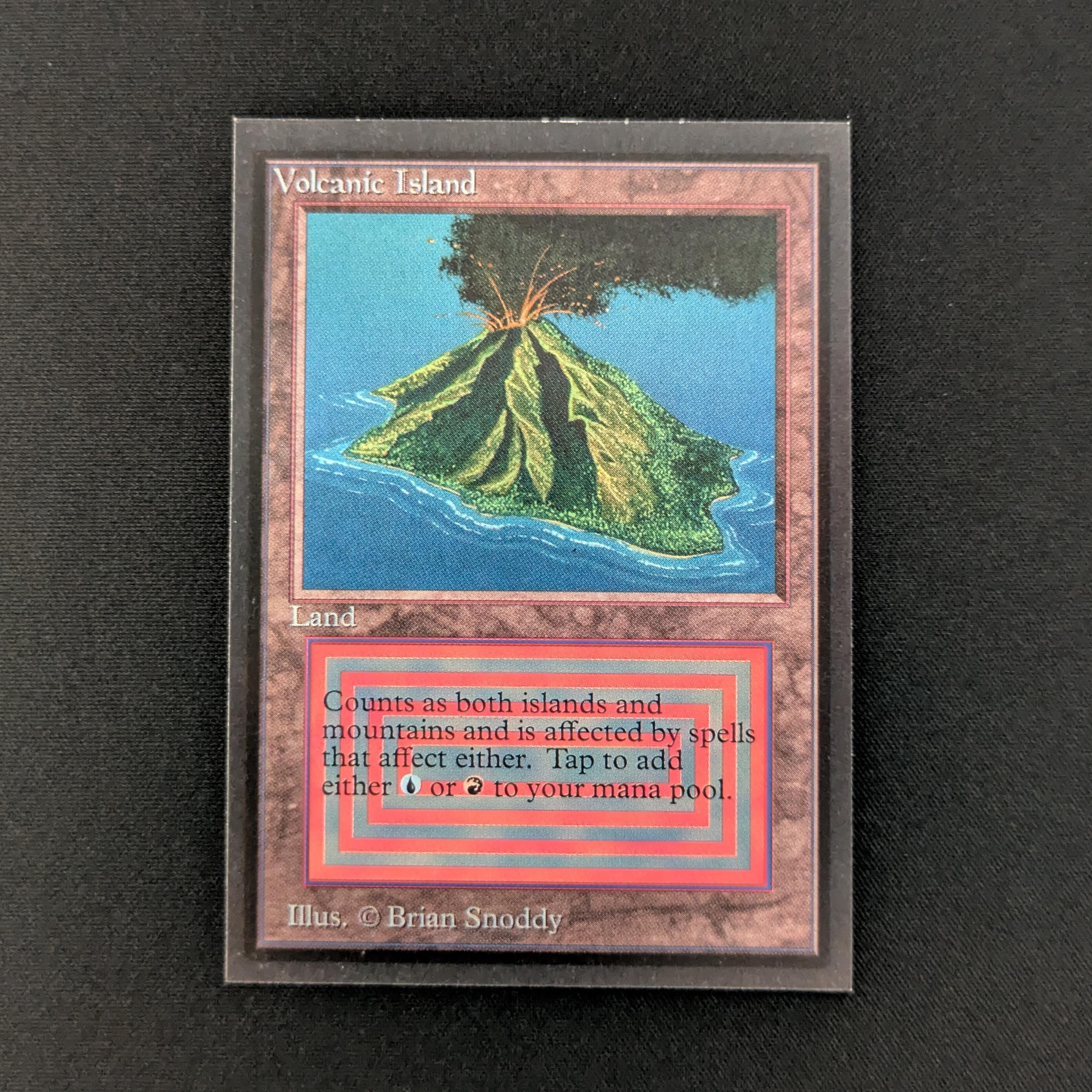 MTG Singles - Volcanic Island - Collectors' Edition - EX - 28018