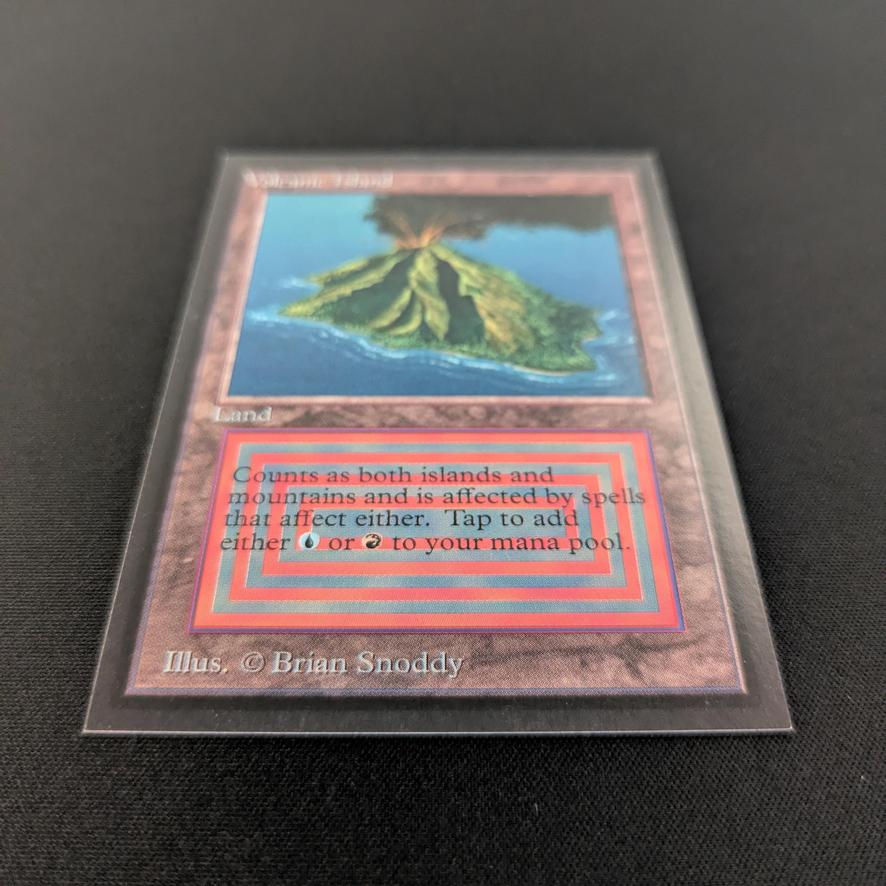 MTG Singles - Volcanic Island - International Edition -