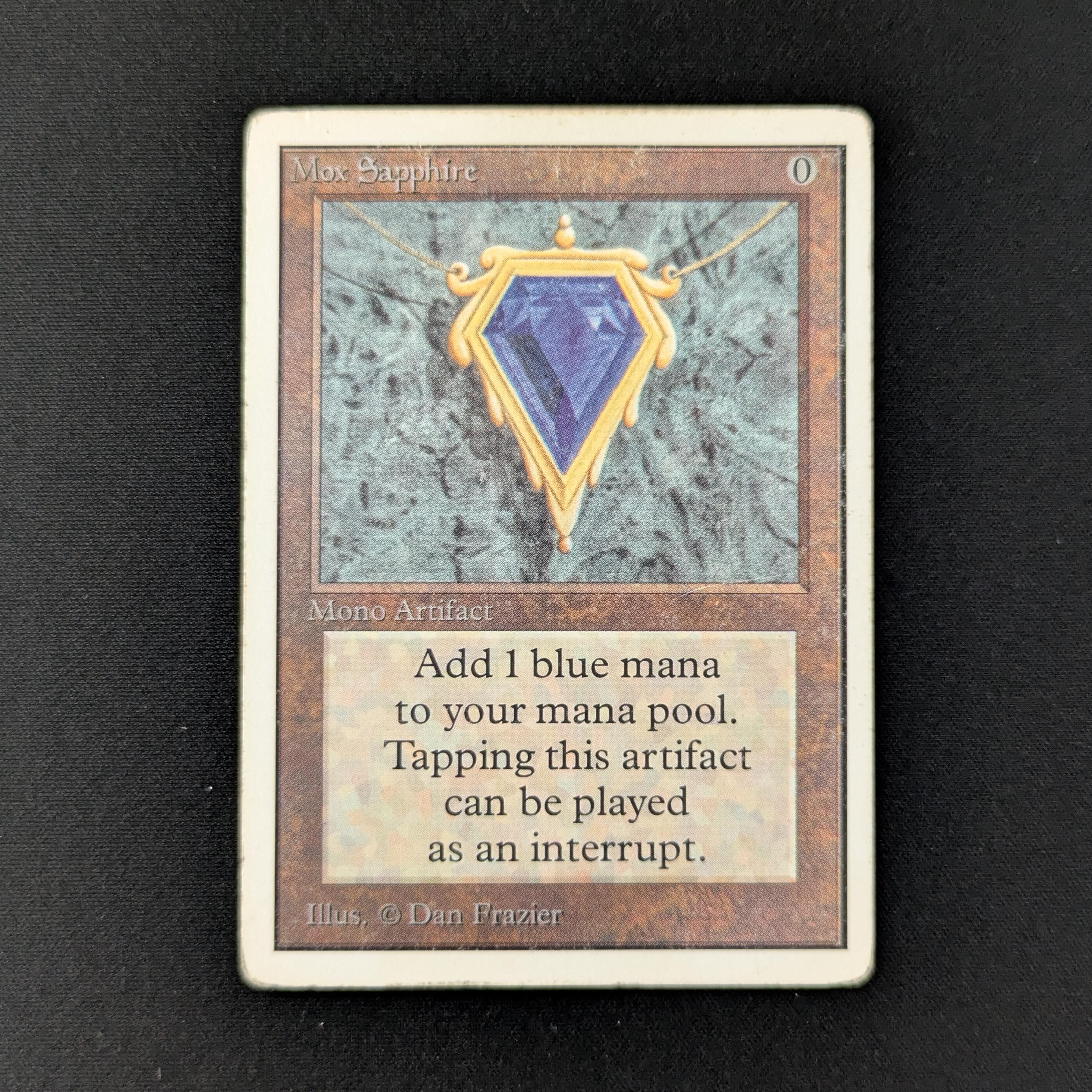 MTG Singles - Mox Sapphire - Unlimited - PO - 28098