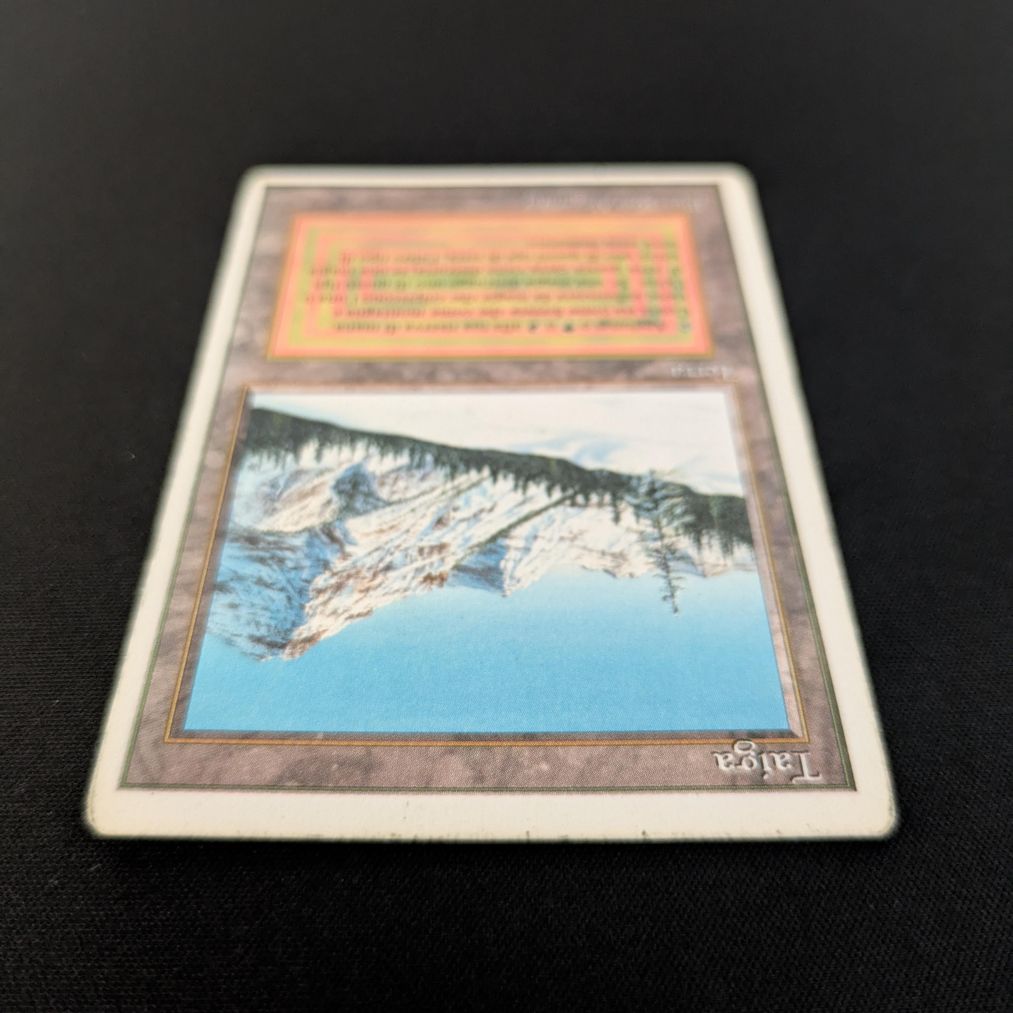 MTG Singles - Taiga - Foreign White Bordered -