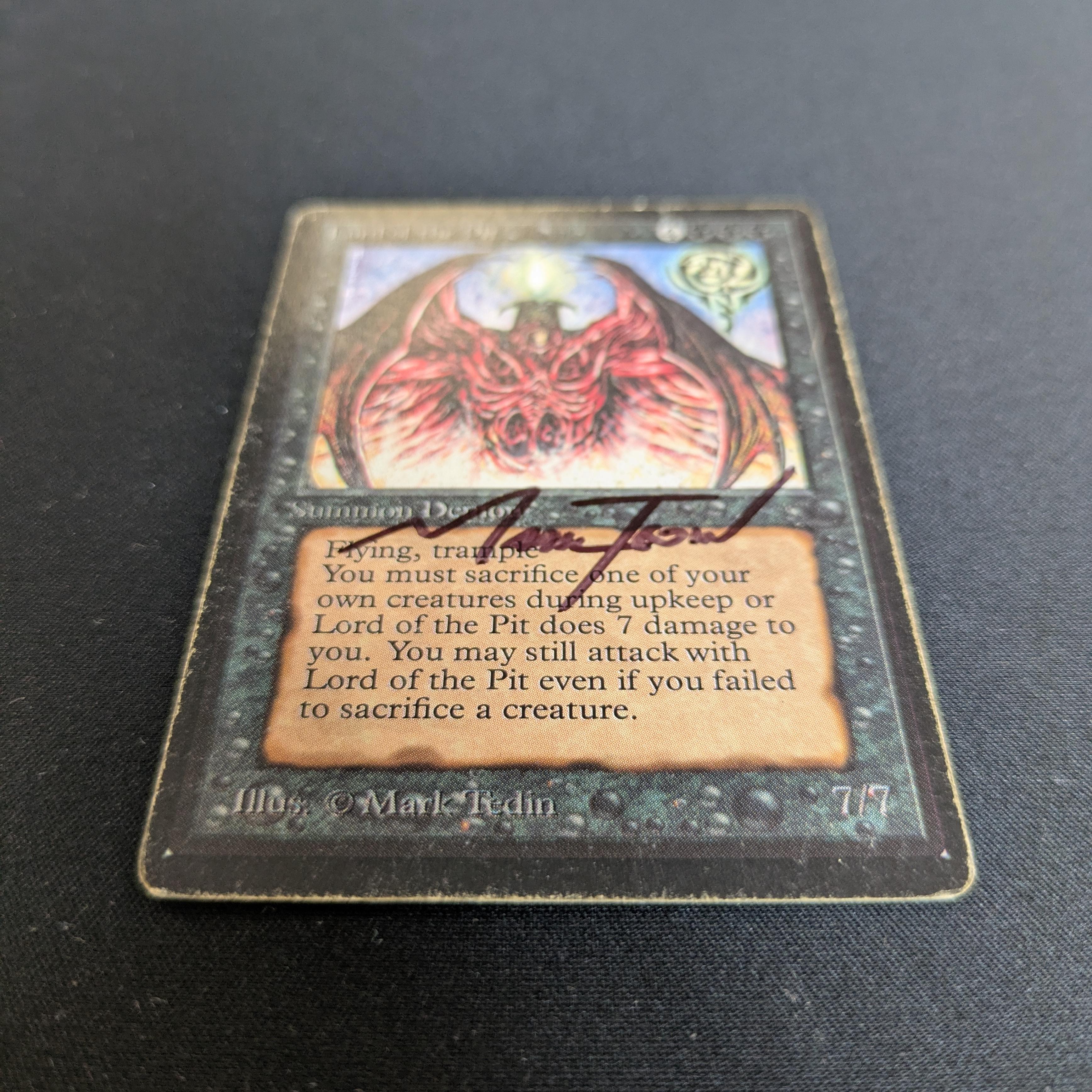 MTG Singles - Lord of the Pit - Beta -