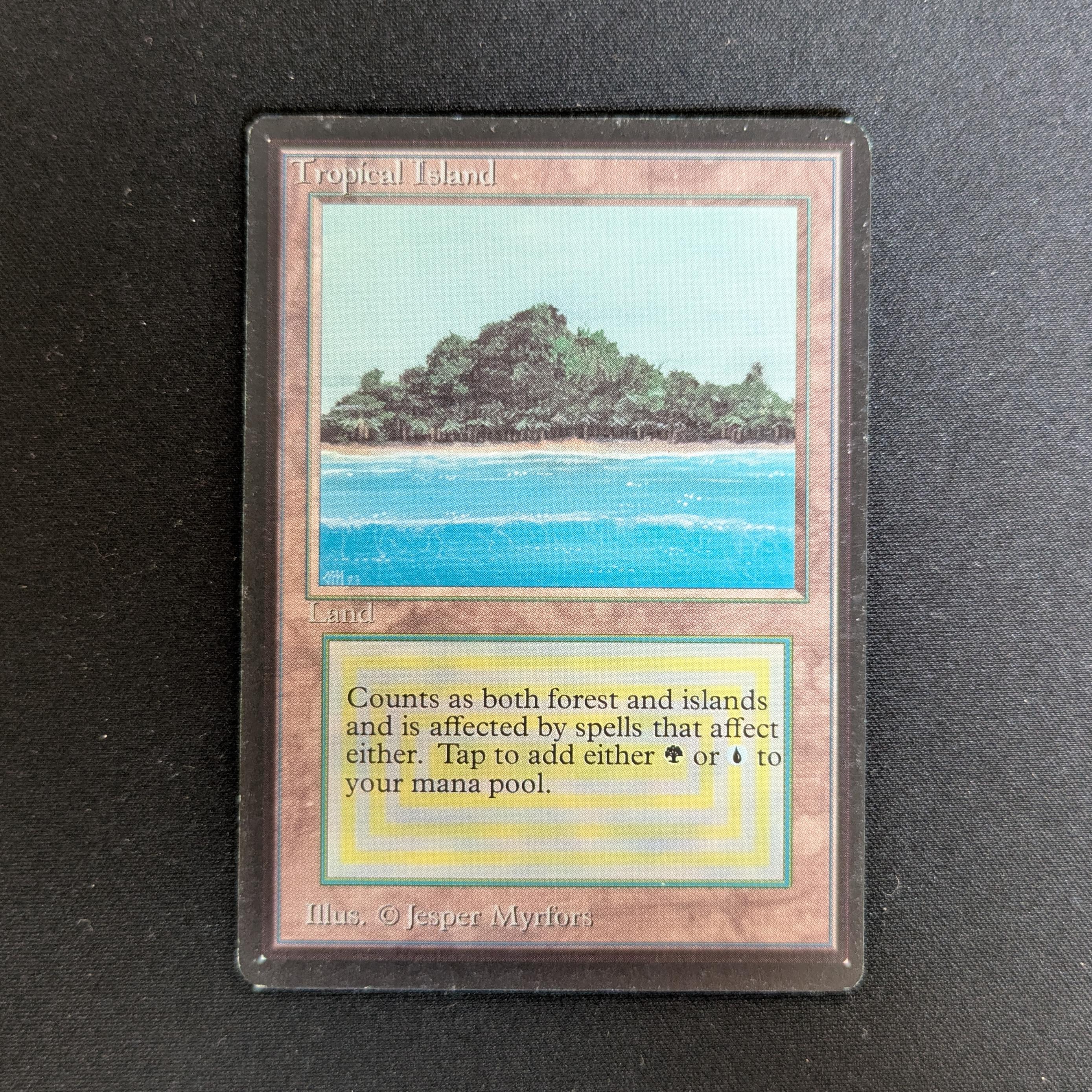 MTG Singles - Tropical Island - Beta - PL - INKED - 28225