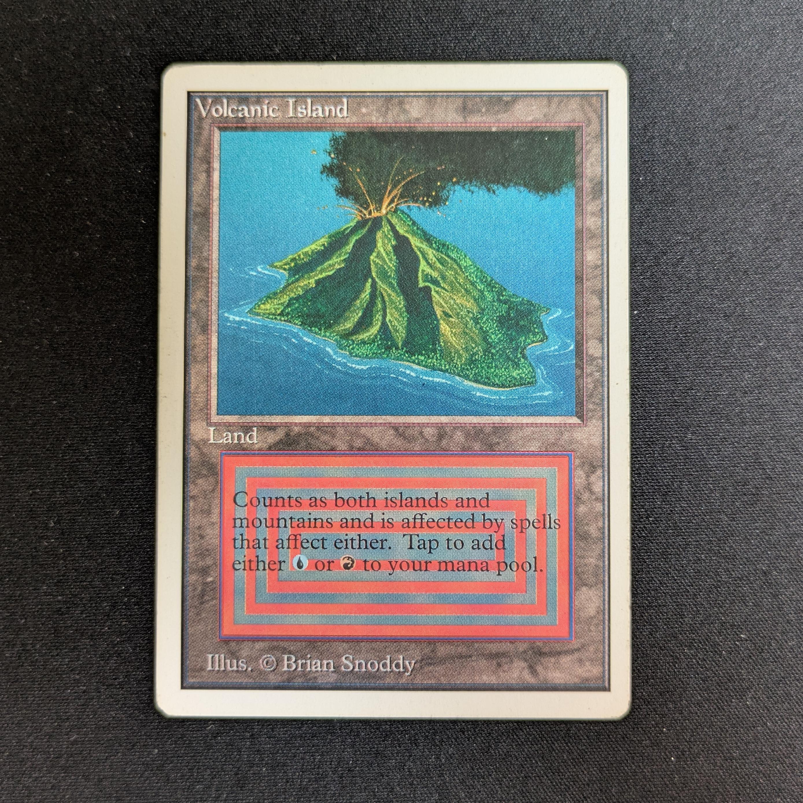 MTG Singles - Volcanic Island - Unlimited - PL - DENT - 28241