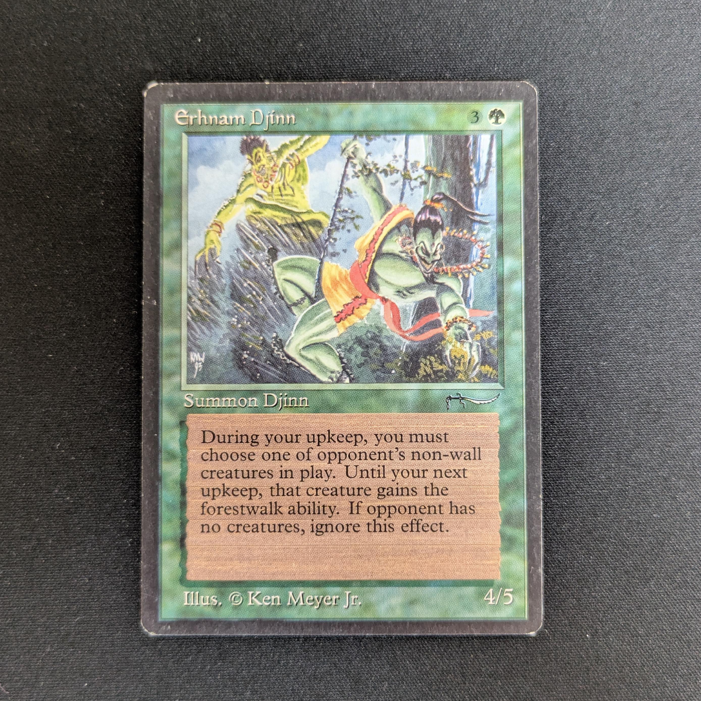 MTG Singles - Erhnam Djinn - Arabian Nights - GD - 28245