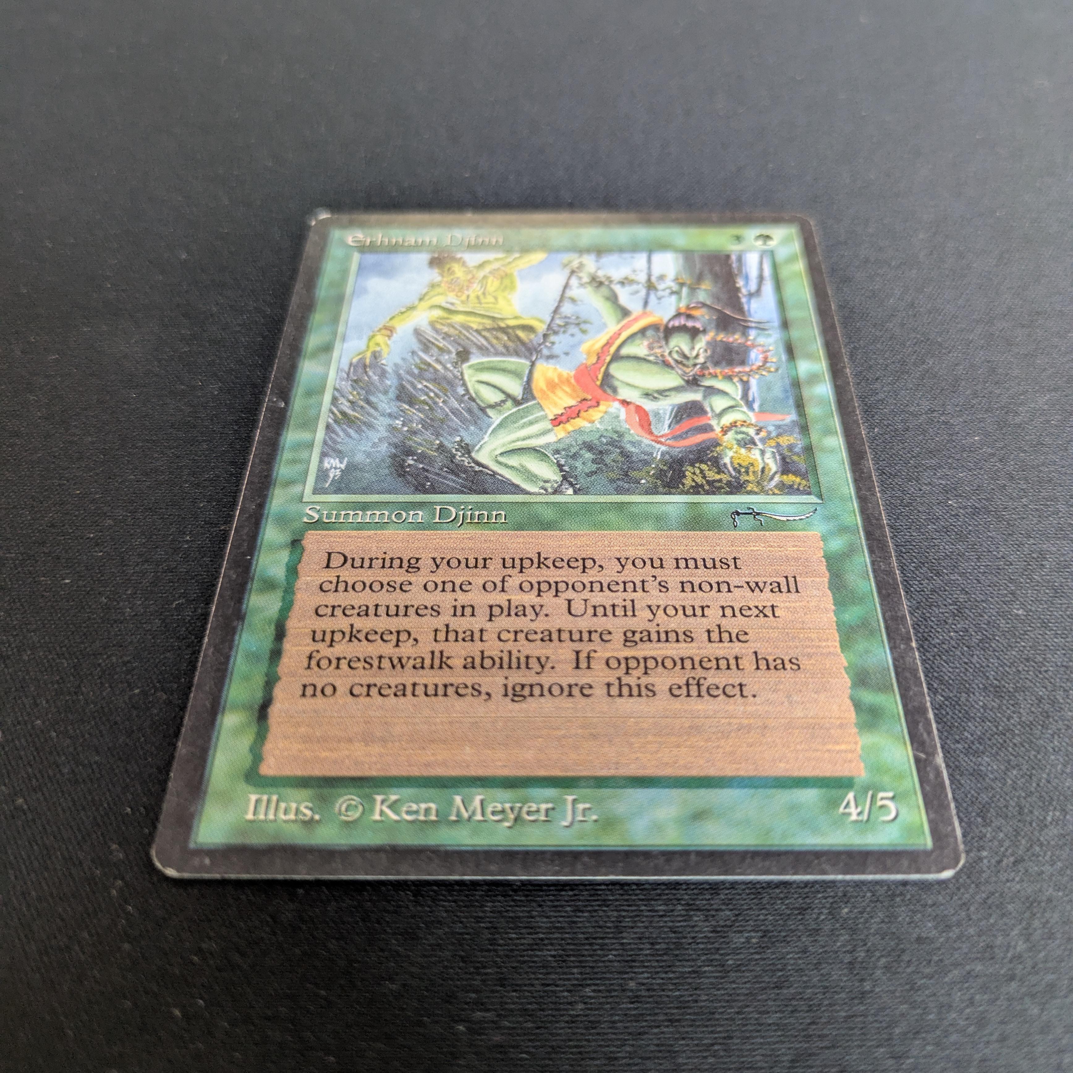 MTG Singles - Erhnam Djinn - Arabian Nights -