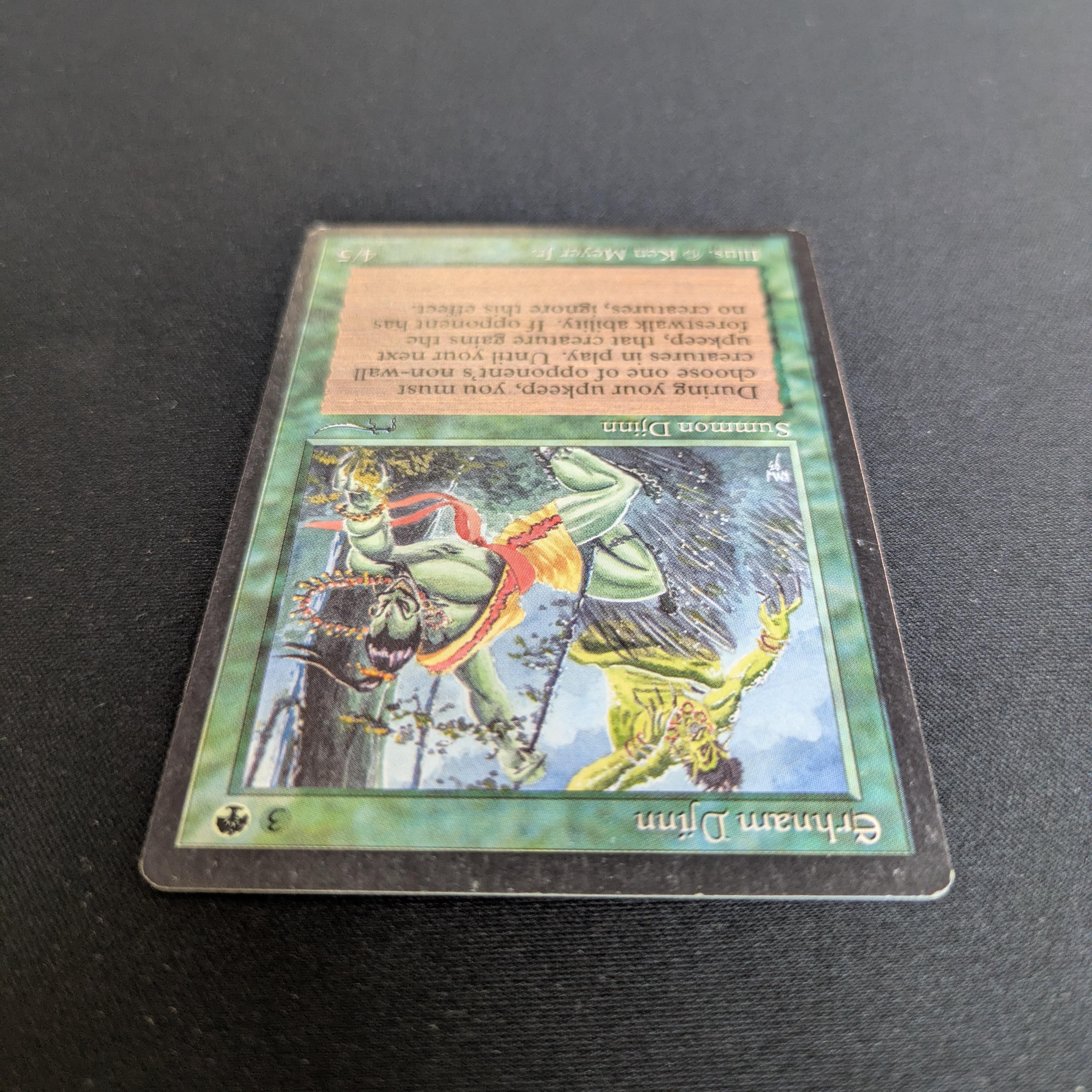 MTG Singles - Erhnam Djinn - Arabian Nights -