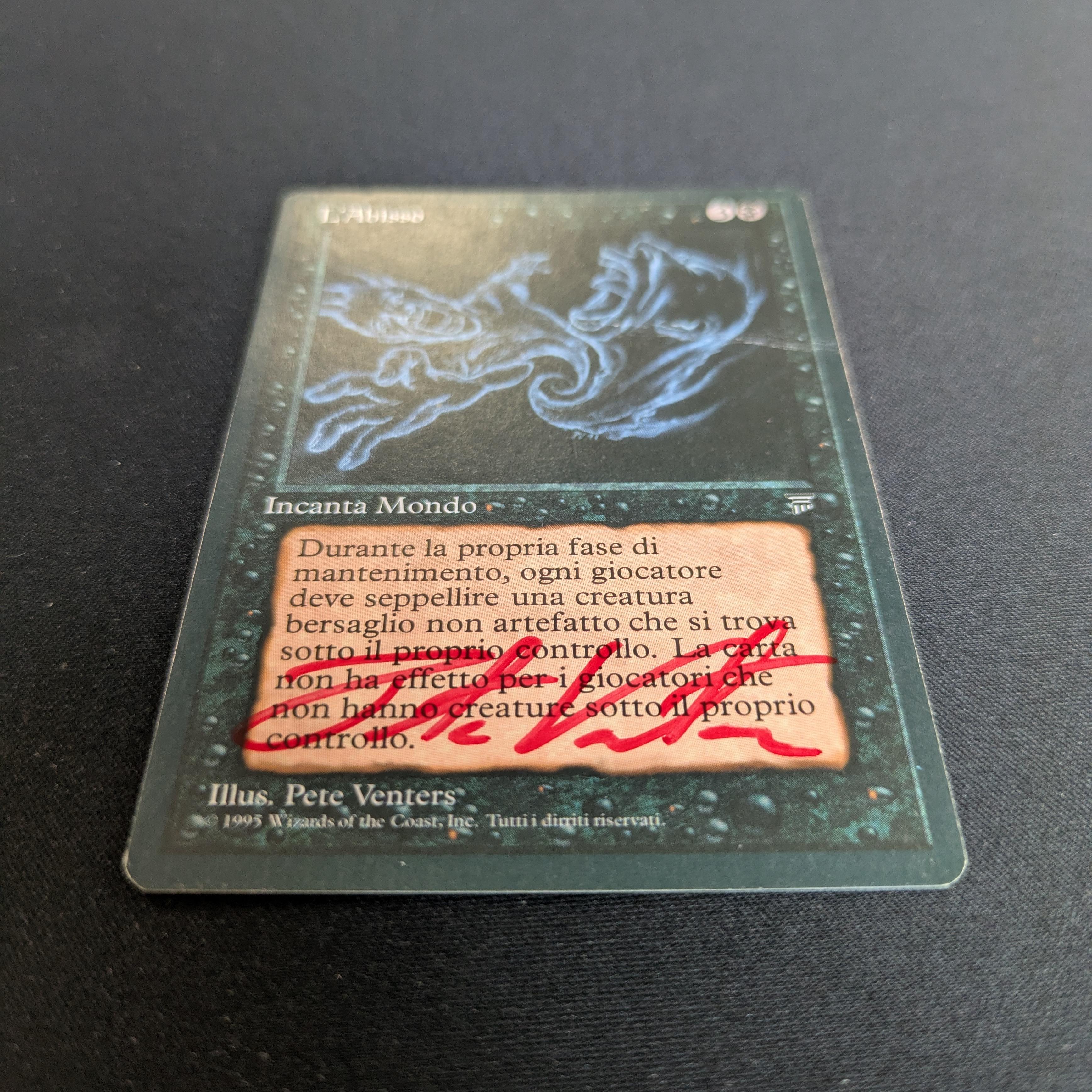 MTG Singles - The Abyss - Legends Italian -