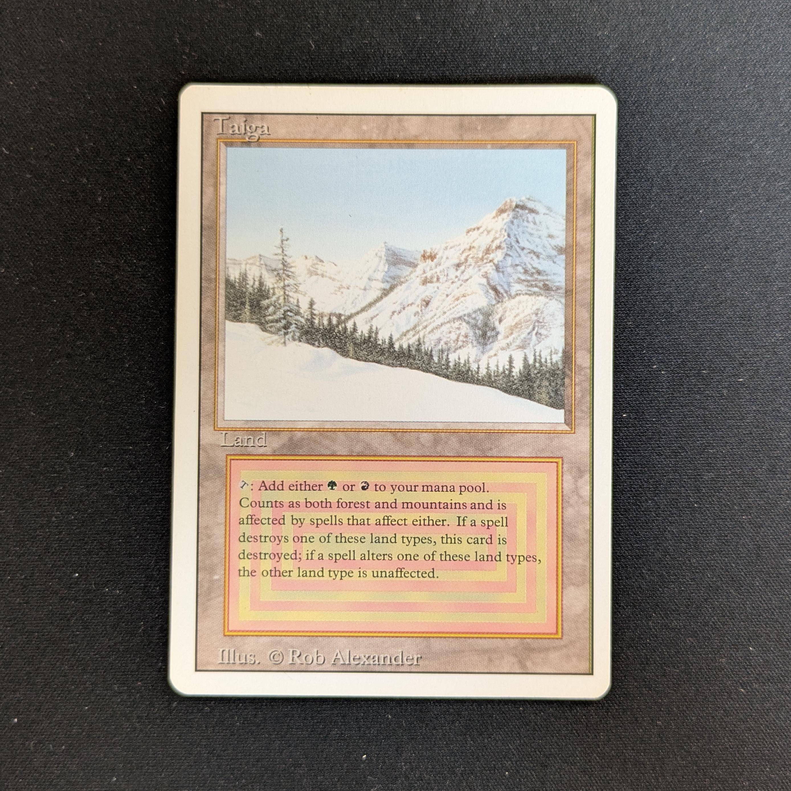 MTG Singles - Taiga - Revised -