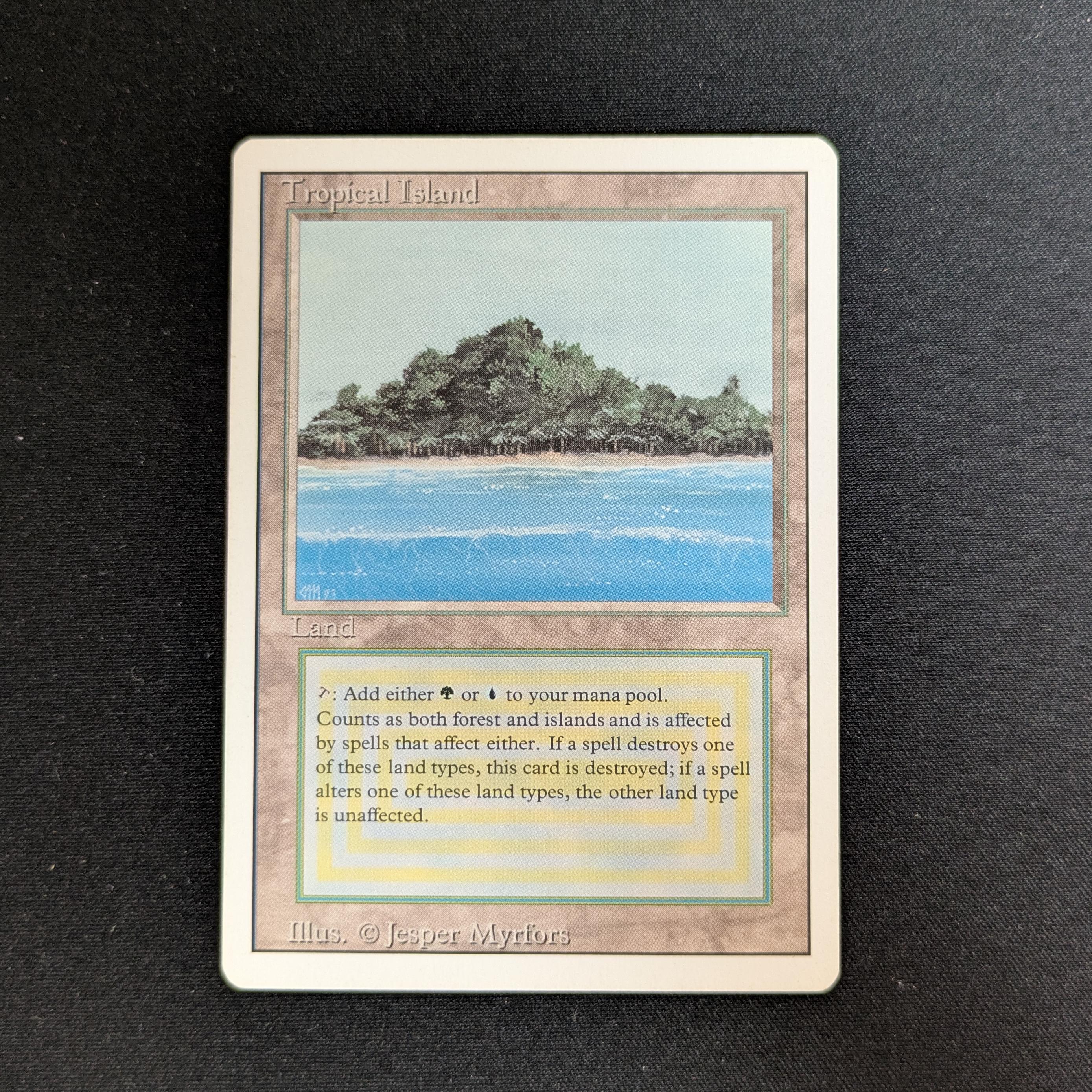 MTG Singles - Tropical Island - Revised - LP - 28281