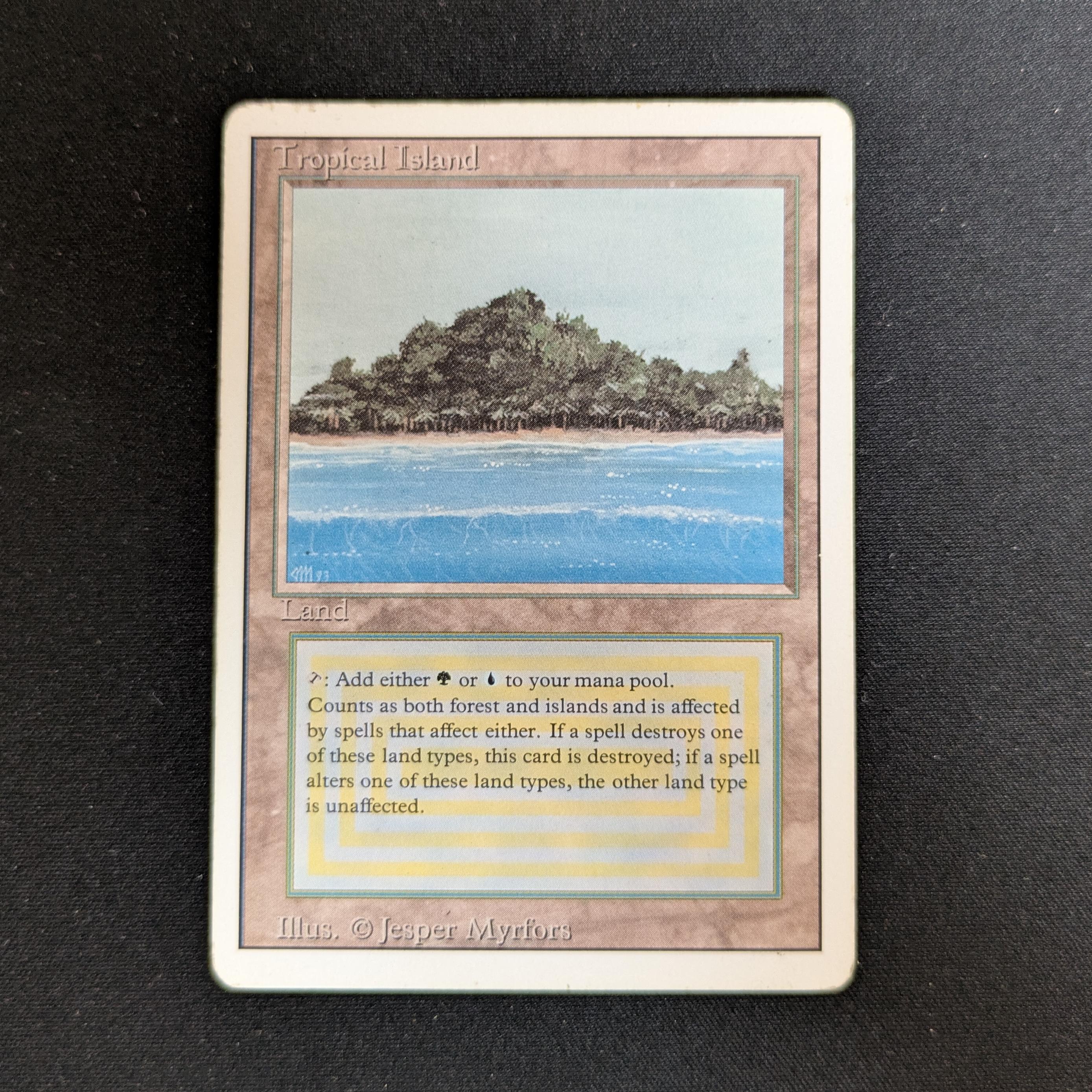 MTG Singles - Tropical Island - Revised - PL - 28282