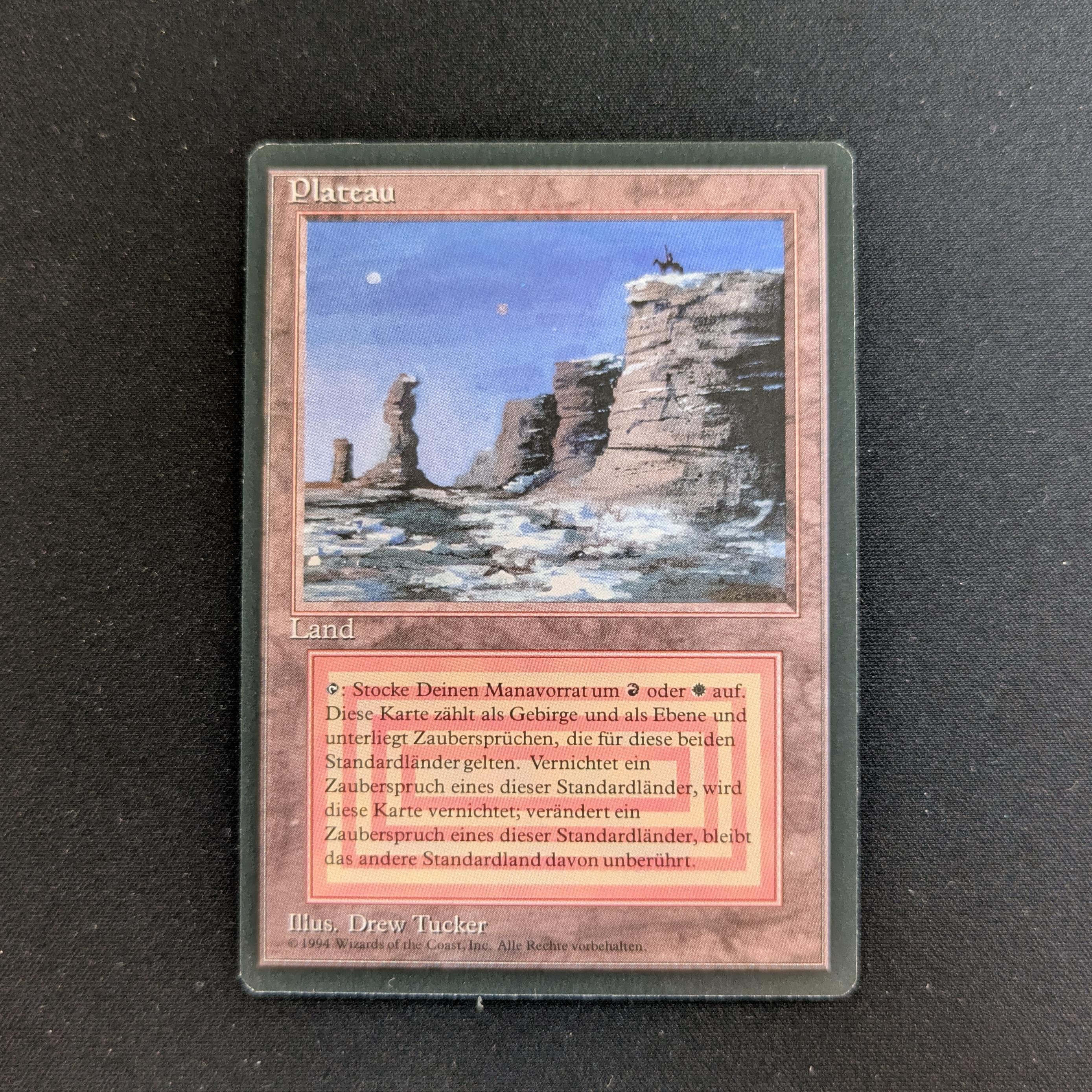 MTG Singles - Plateau - Foreign Black Bordered - German - NM - 28297
