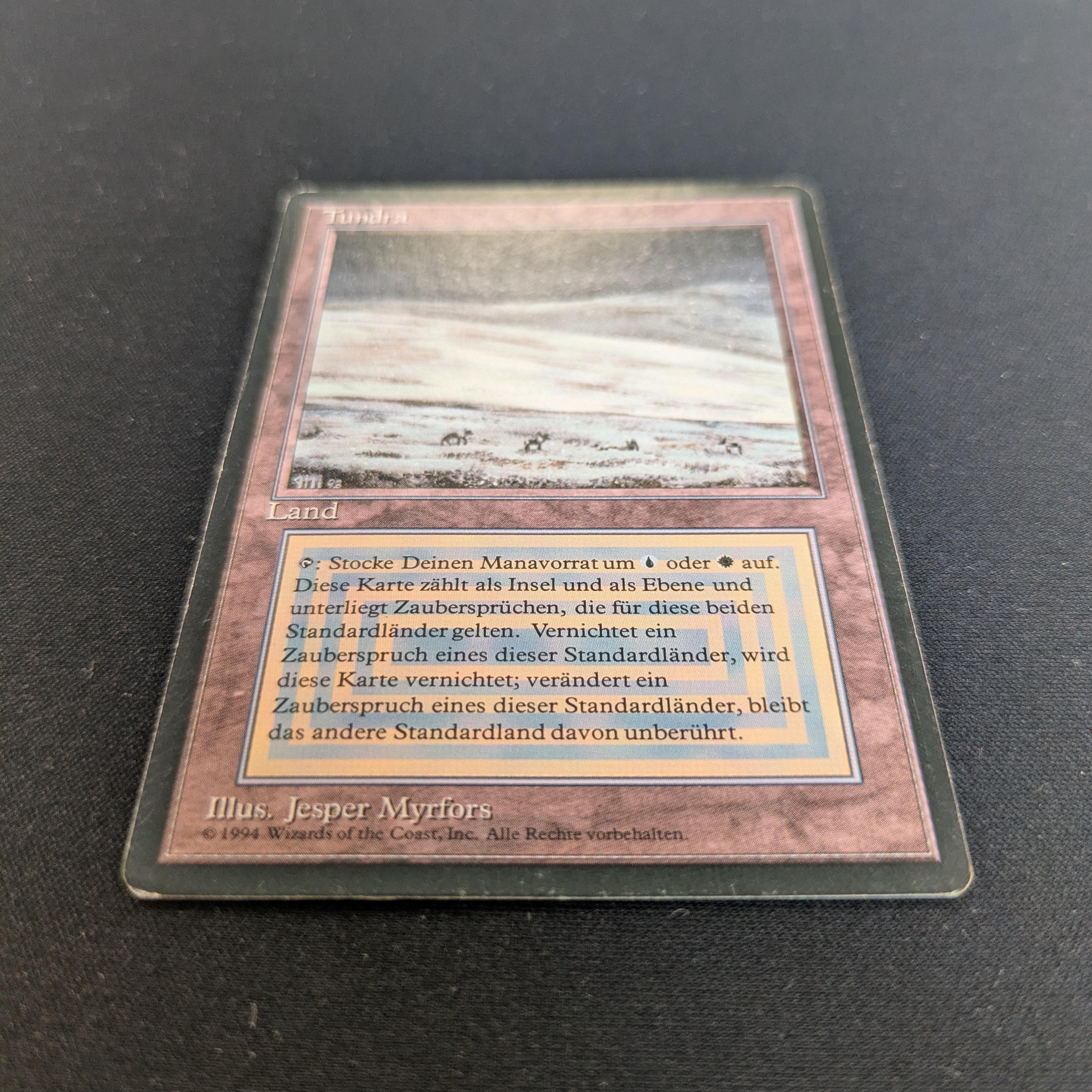 MTG Singles - Tundra - Foreign Black Bordered -