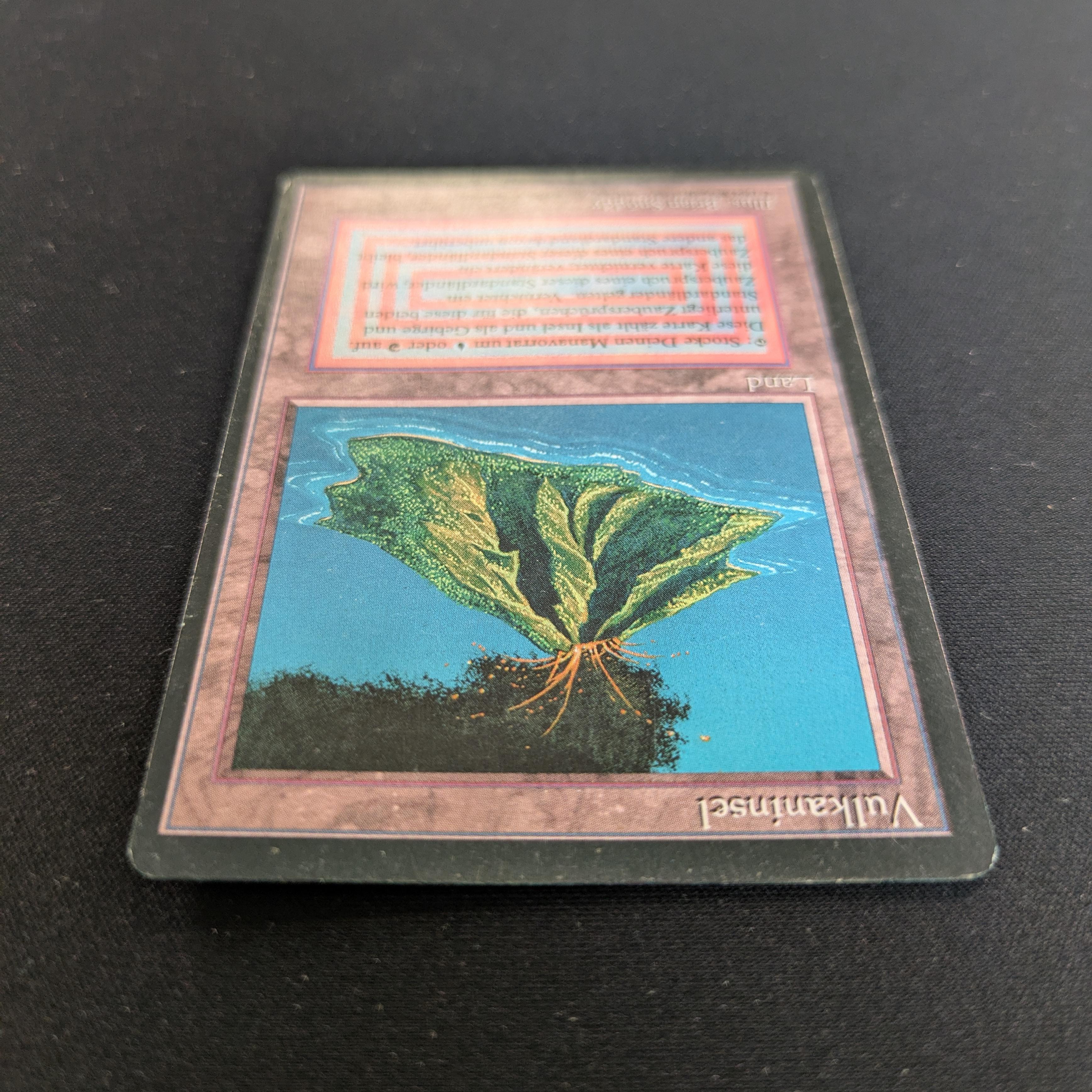 MTG Singles - Volcanic Island - Foreign Black Bordered -