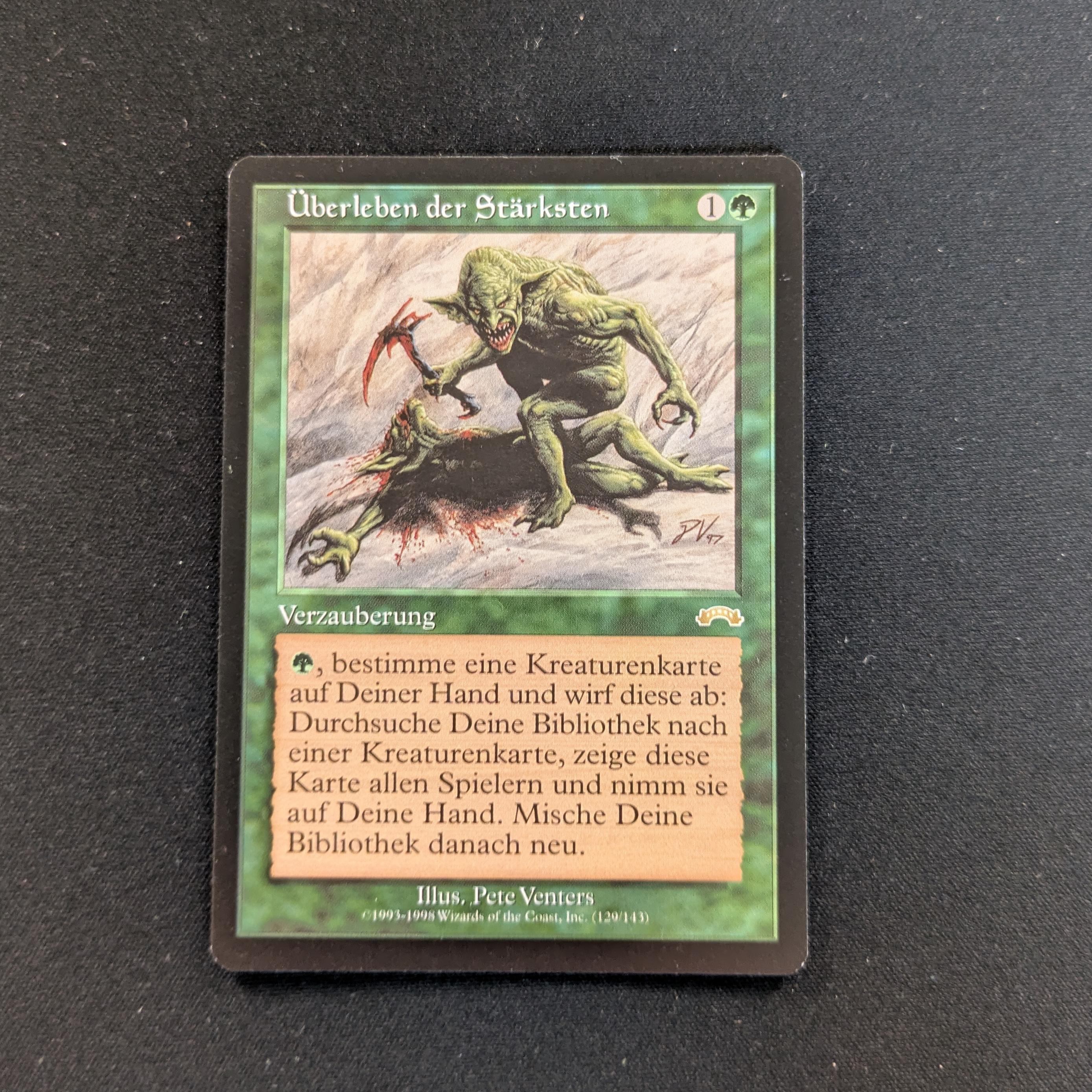 MTG Singles - Survival of the Fittest - Exodus - German - NM - 28339