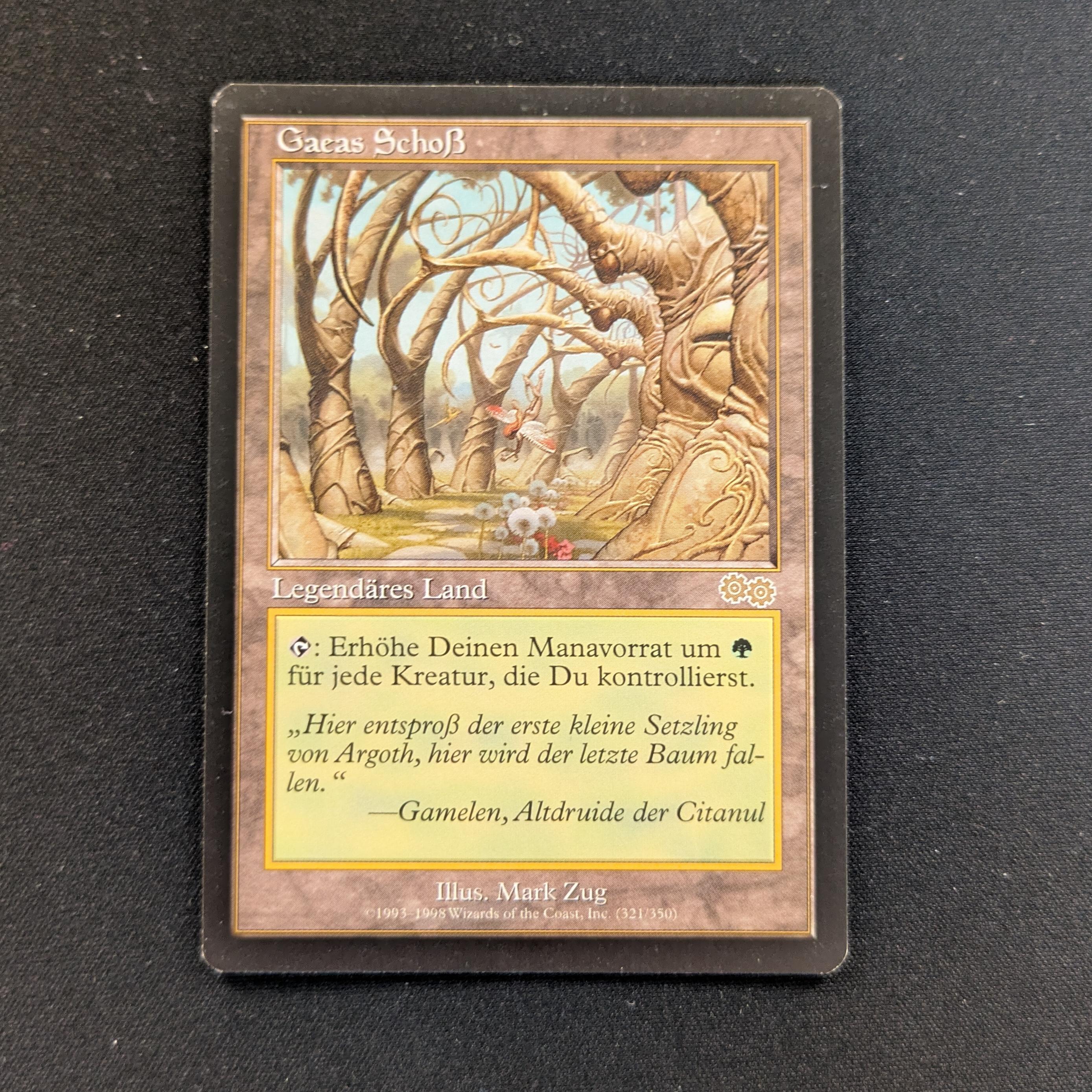 MTG Singles - Gaea's Cradle - Urza's Saga - German - GD - 28348