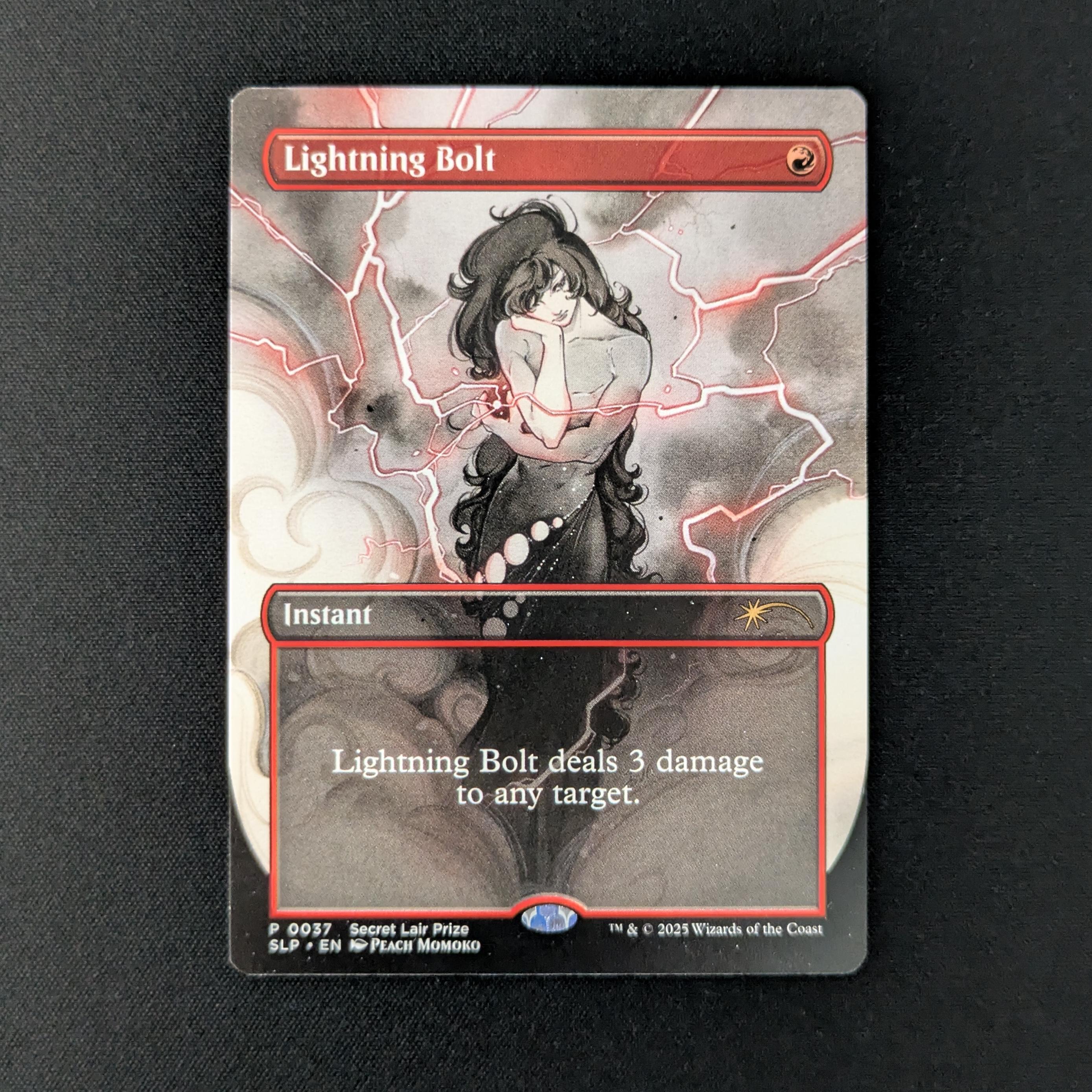 dci card mtg Lightning Bolt - DCI Promos