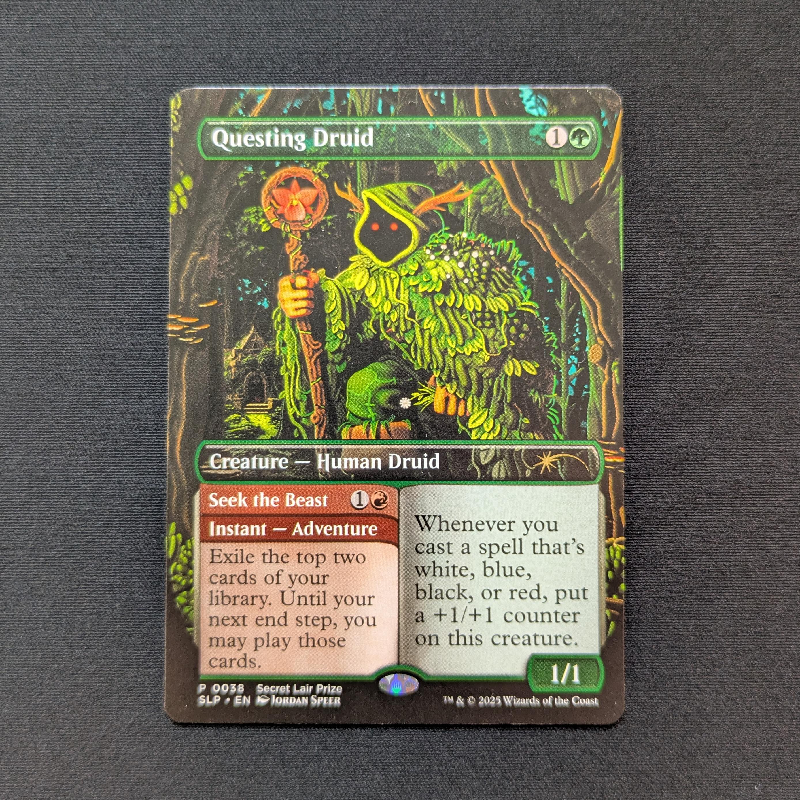 MTG Singles - Questing Druid - DCI Promos - NM -