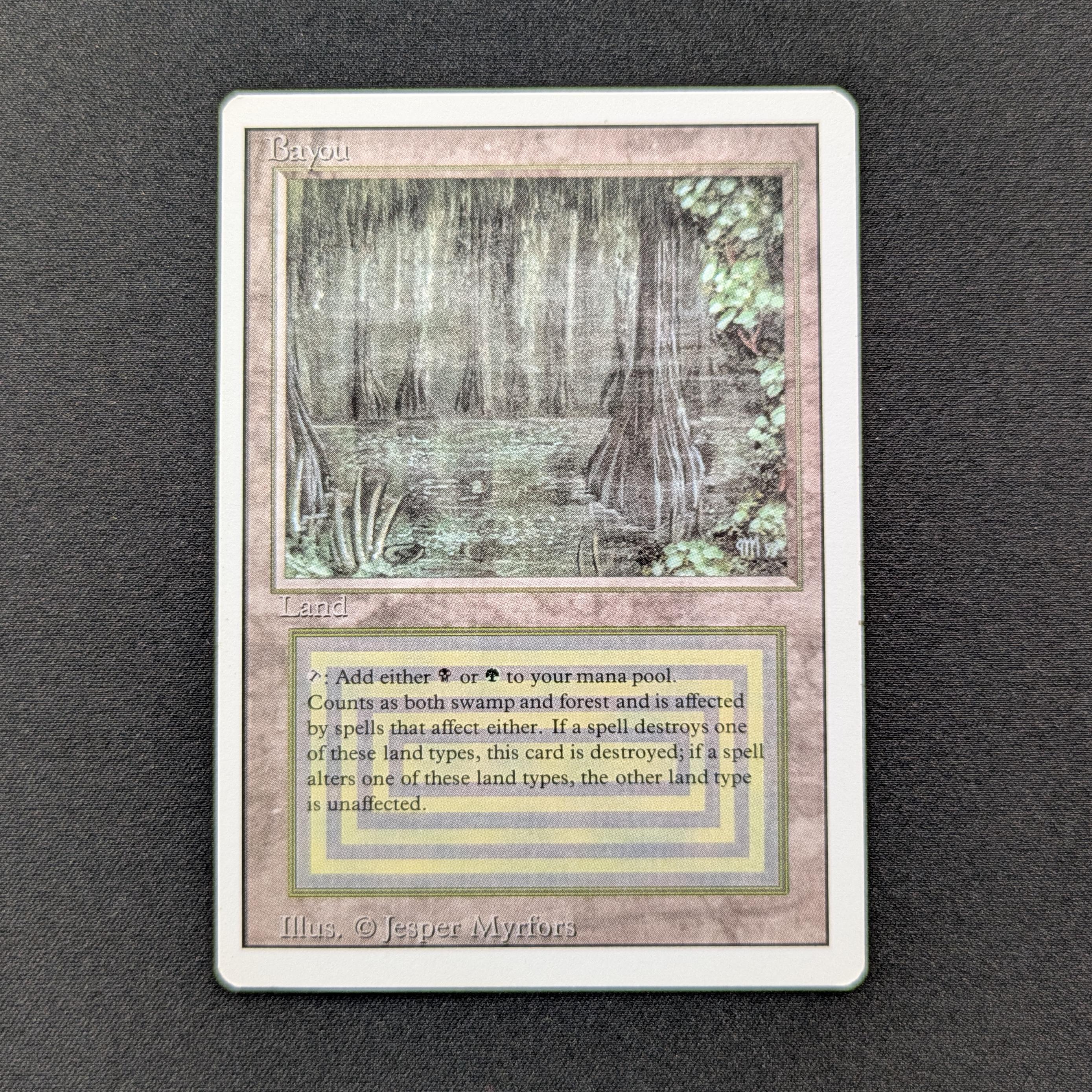 MTG Singles - Bayou - Revised - GD - 28468