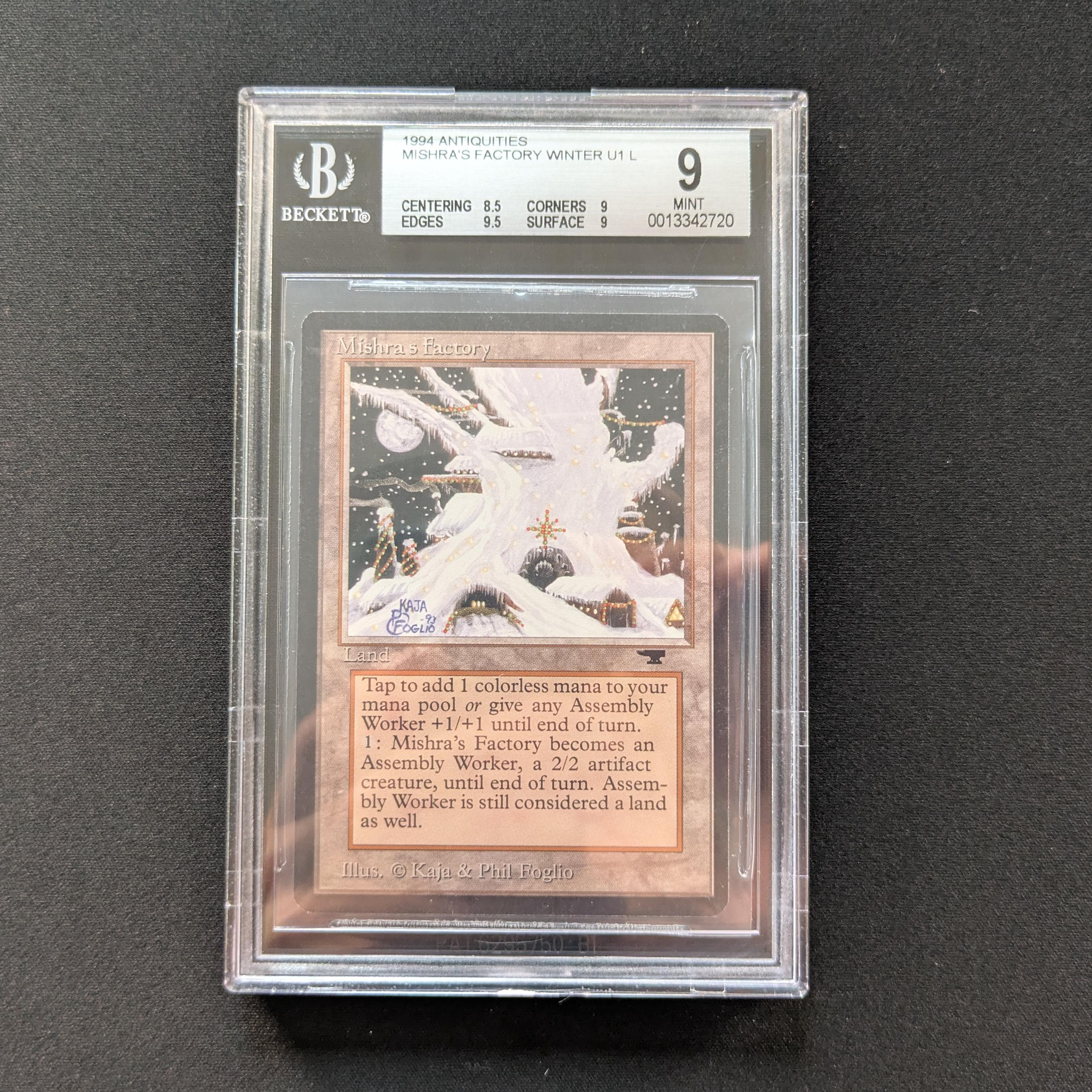 MTG Singles - Mishra's Factory (Winter) - Antiquities - BGS 9 - 28484