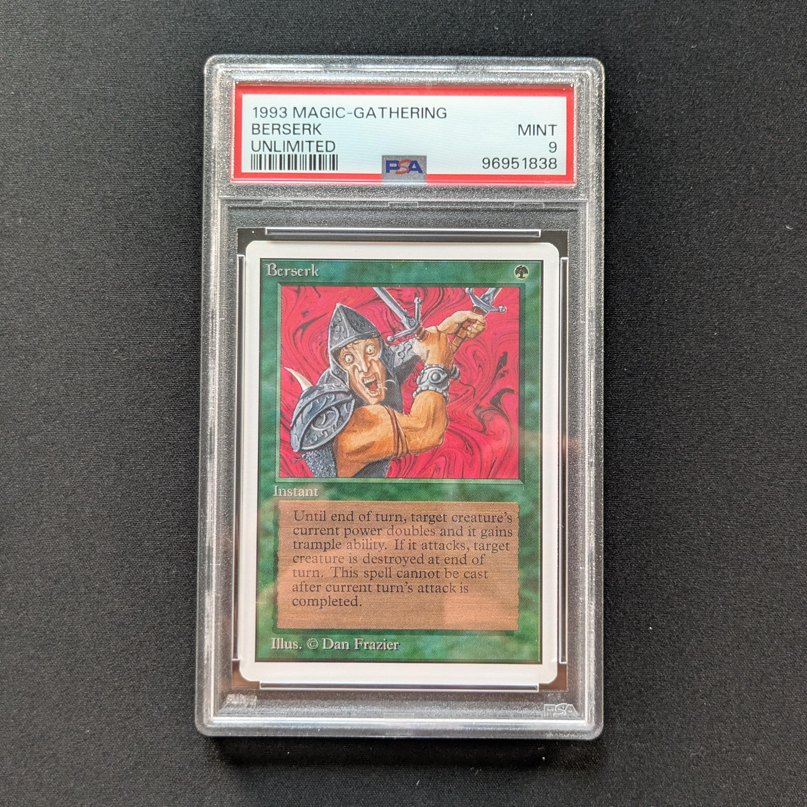 MTG Singles - Berserk - Unlimited - PSA 9 -