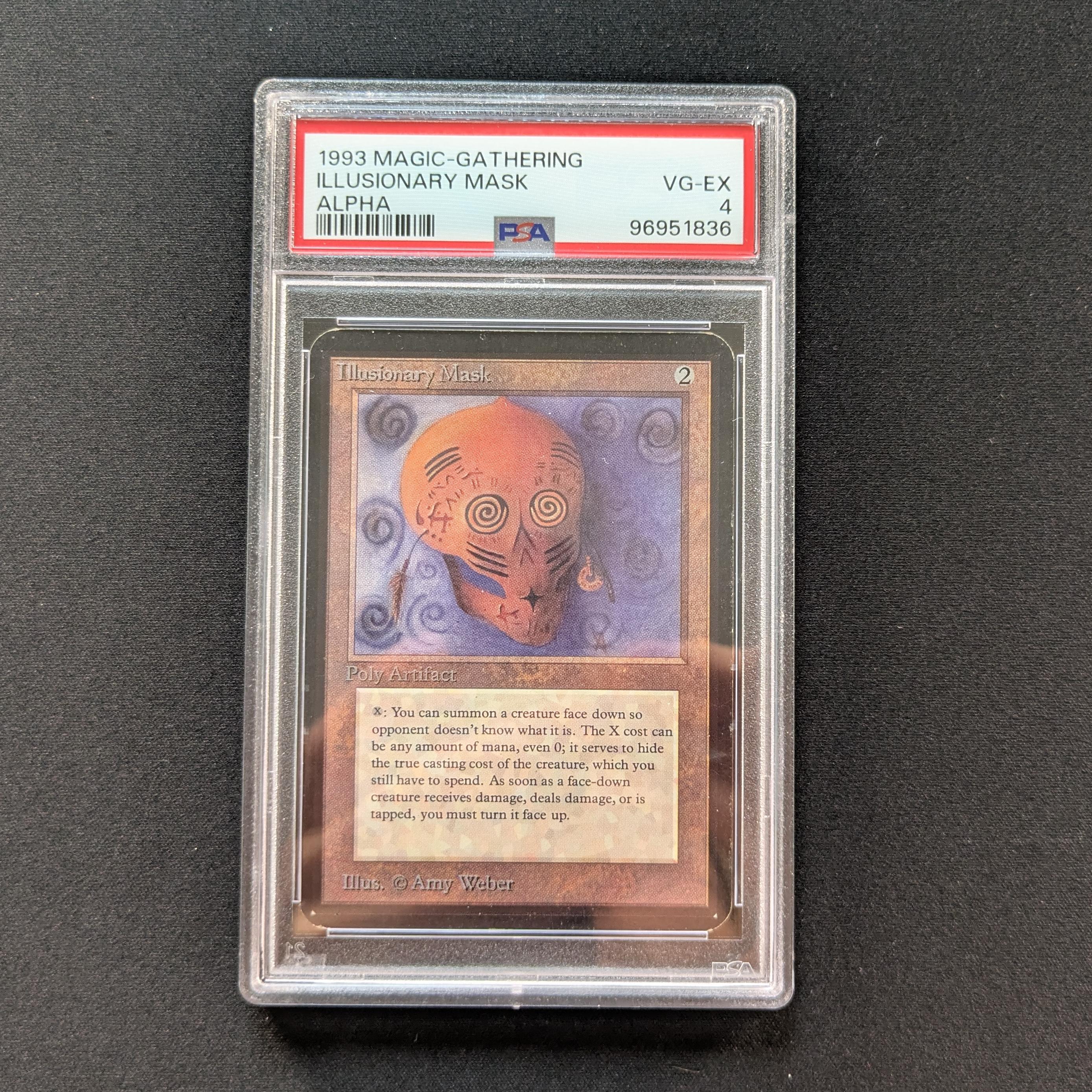MTG Singles - Illusionary Mask - Alpha - PSA 4 - 28487