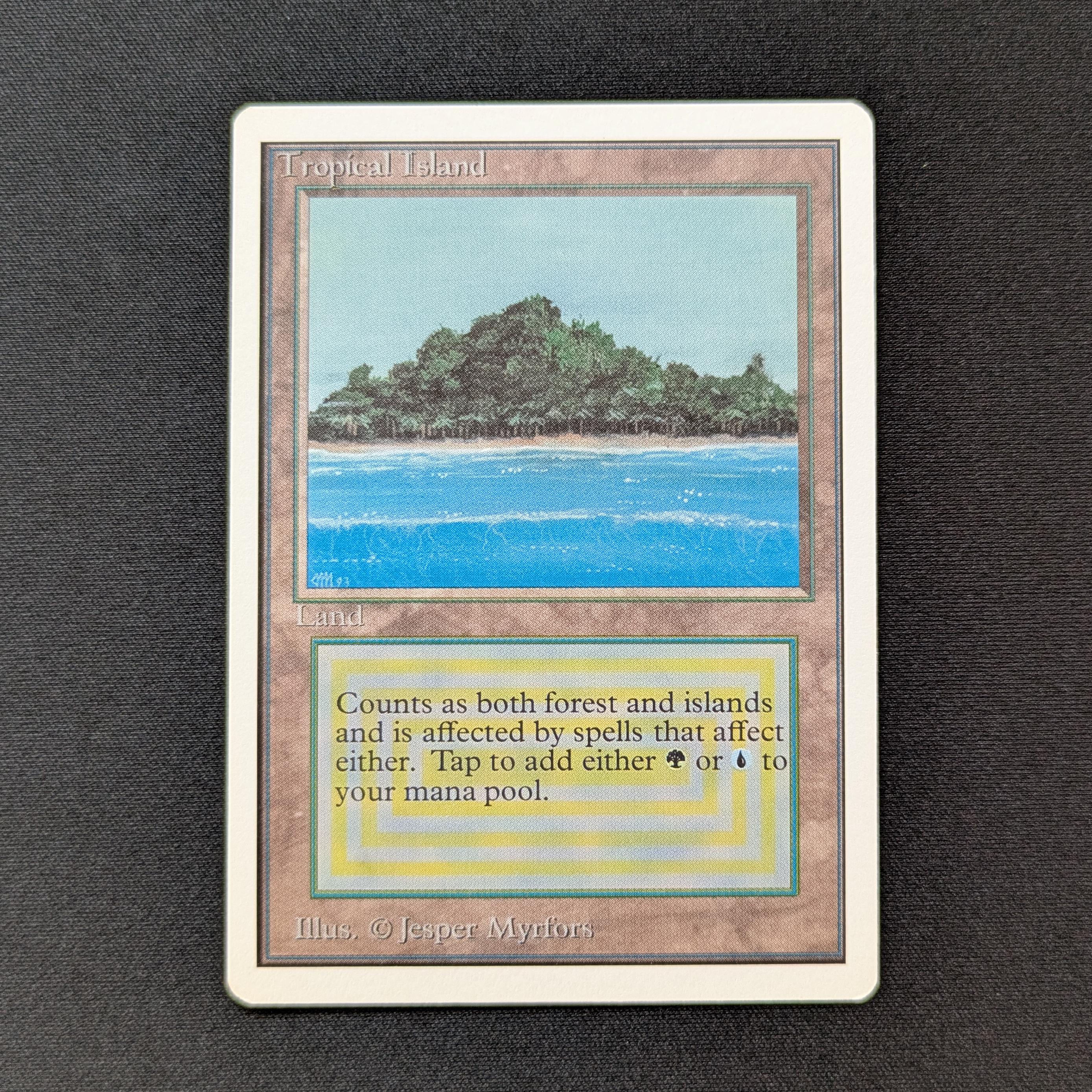 MTG Singles - Tropical Island - Unlimited -