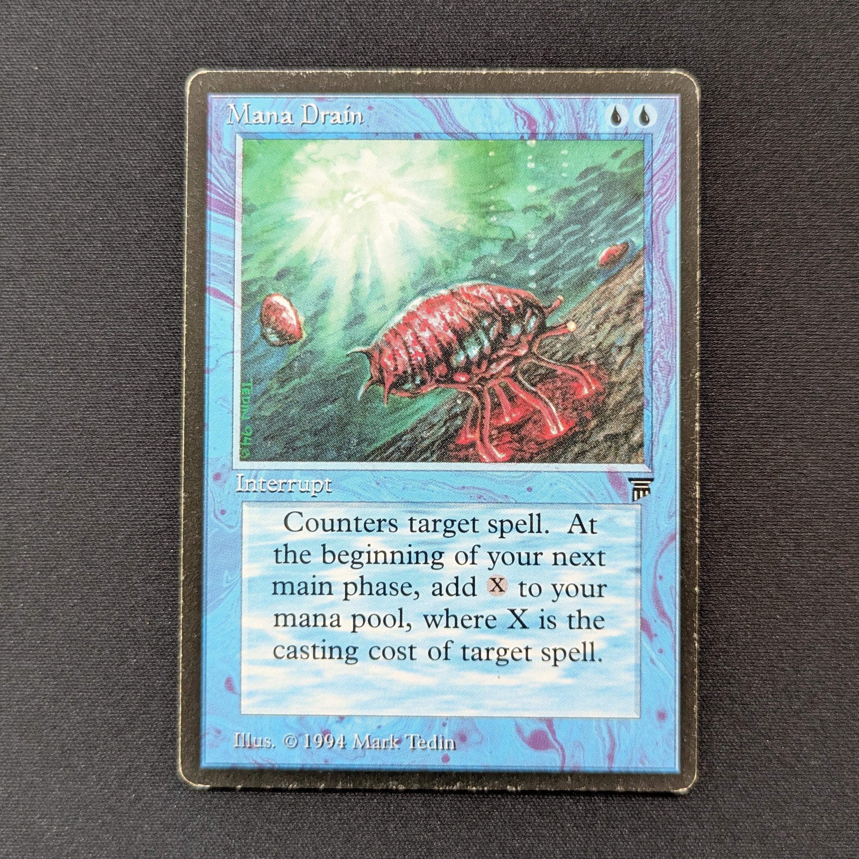 MTG Singles - Mana Drain - Legends - LP - 28577