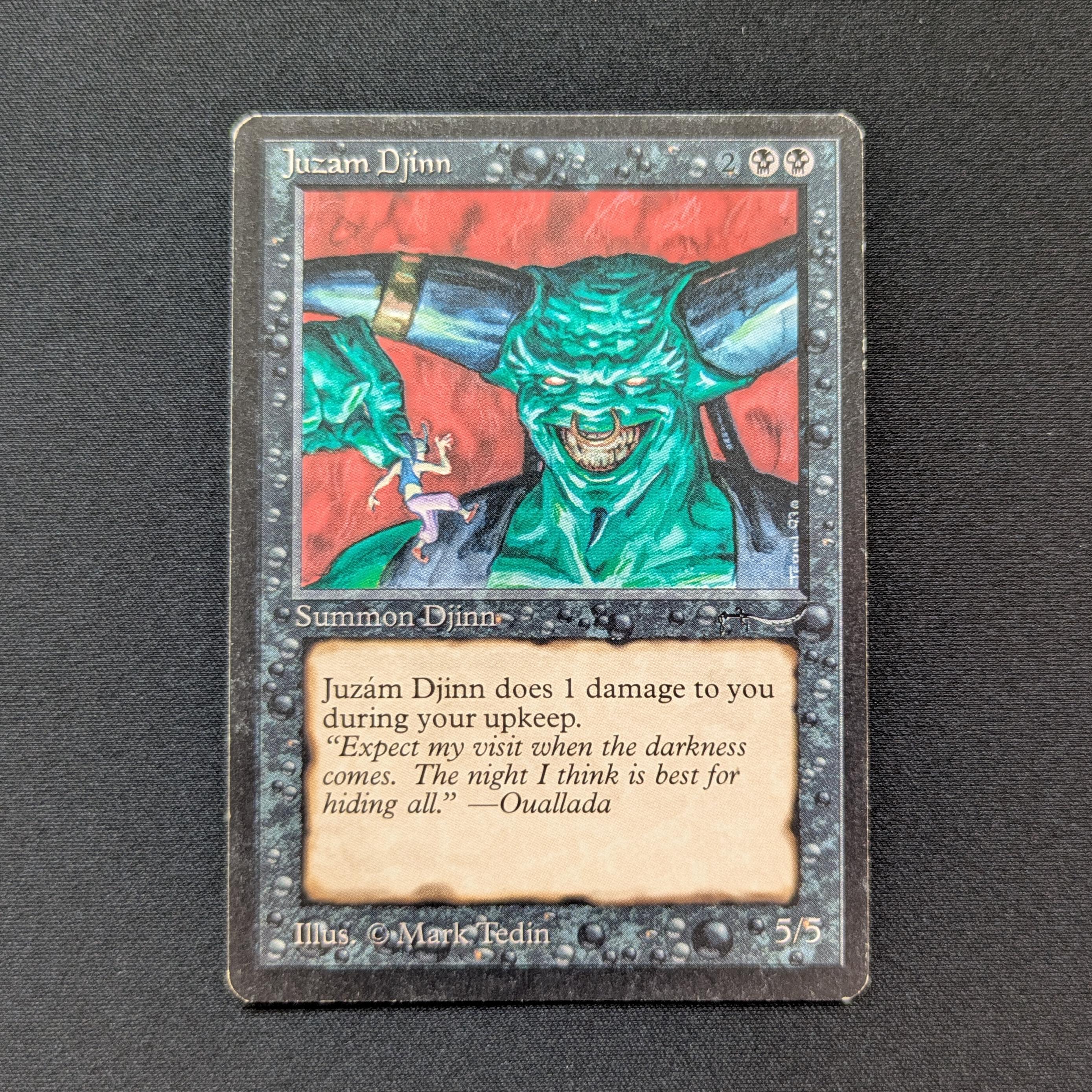 MTG Singles - Juzam Djinn - Arabian Nights - GD - 28608