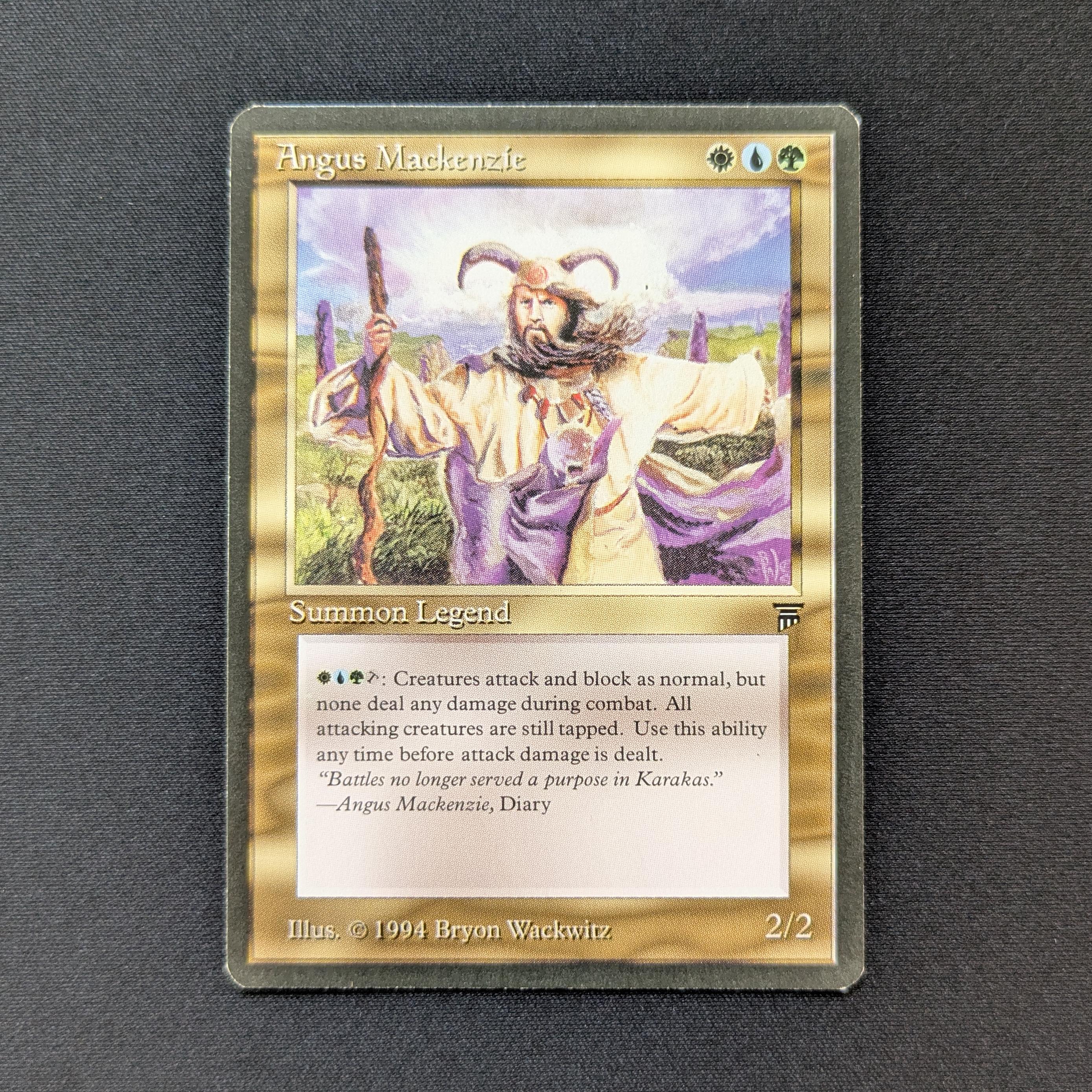 MTG Singles - Angus Mackenzie - Legends - EX - 28638