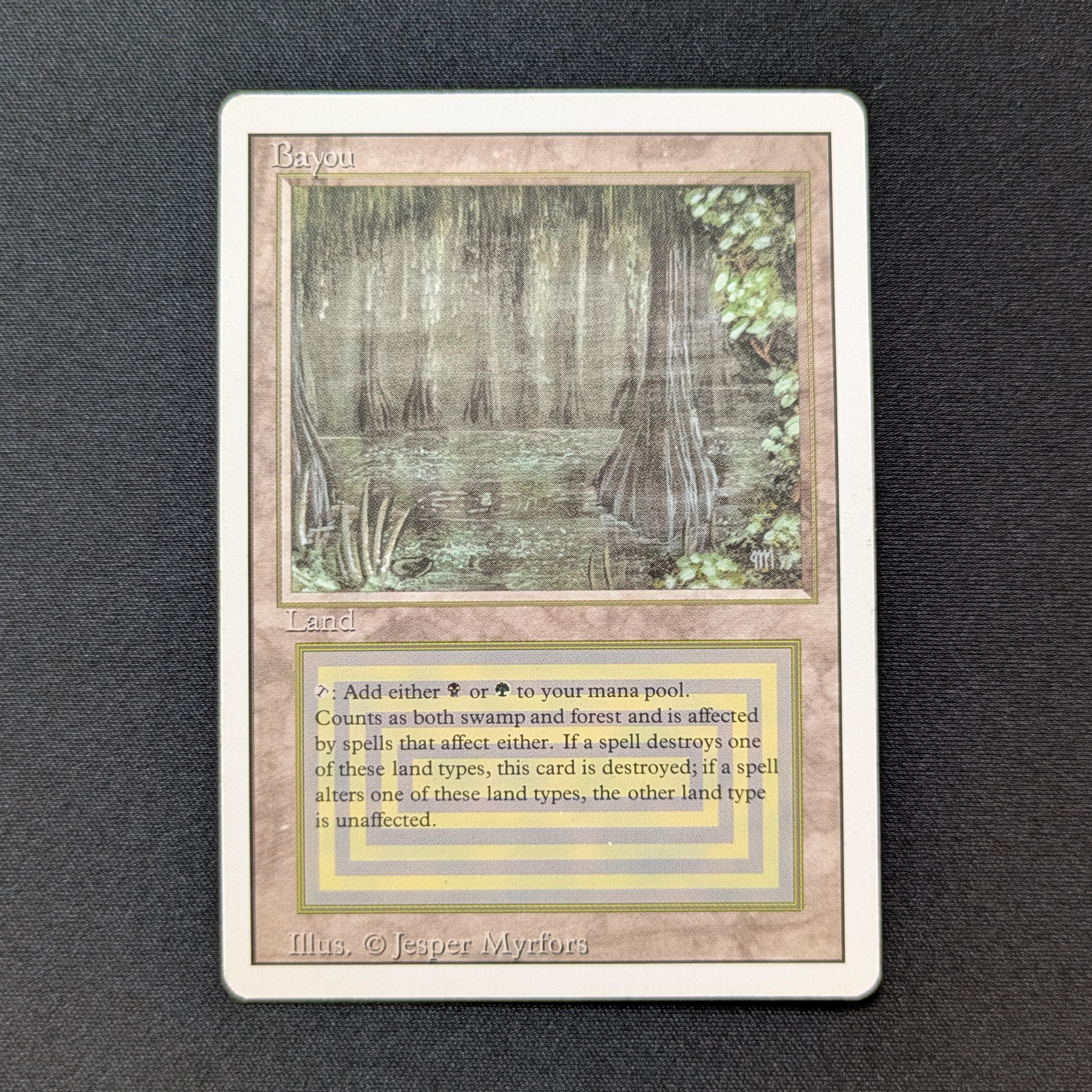 MTG Singles - Bayou - Revised - PL - 28651