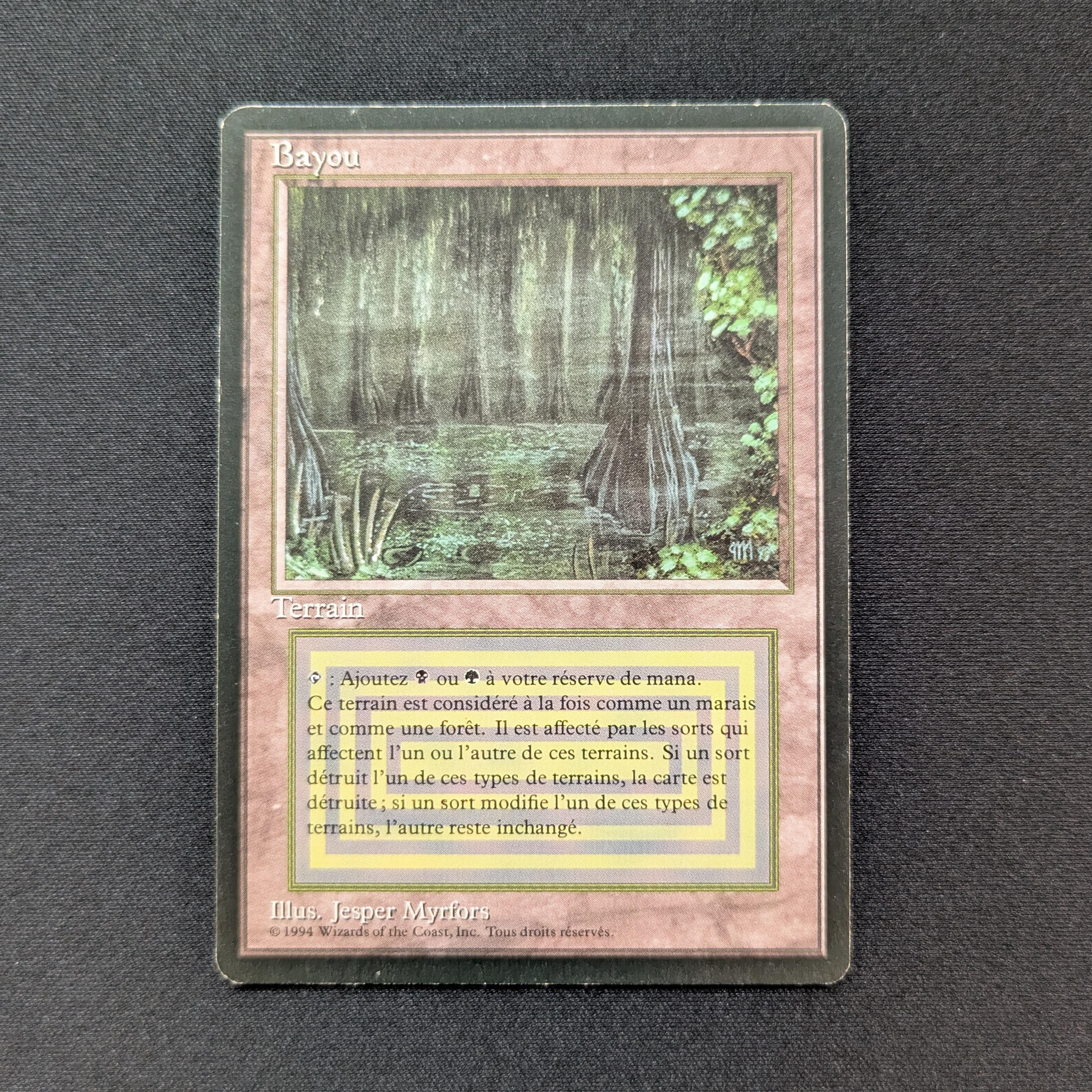 MTG Singles - Bayou - Foreign Black Bordered -