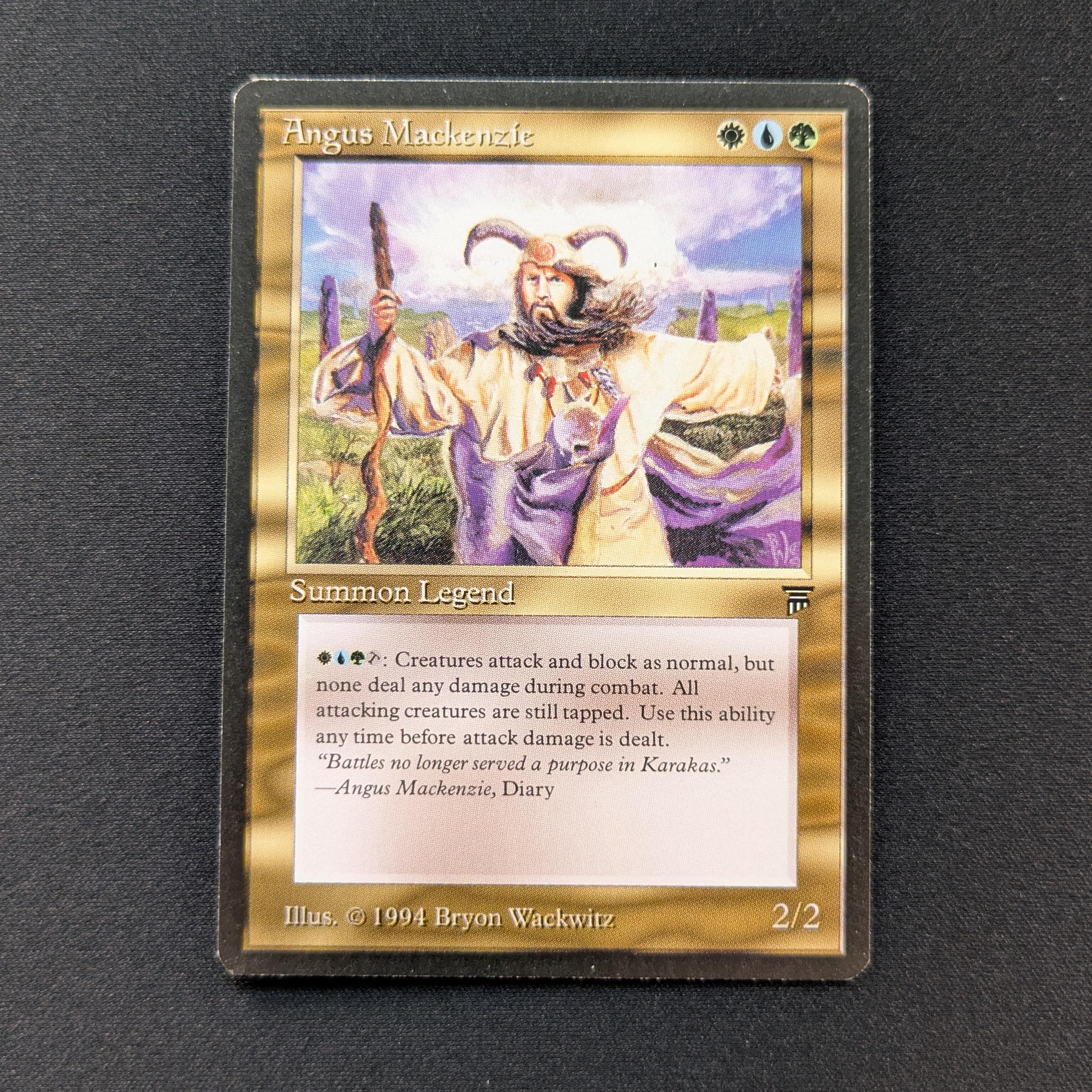 MTG Singles - Angus Mackenzie - Legends - NM - 28782
