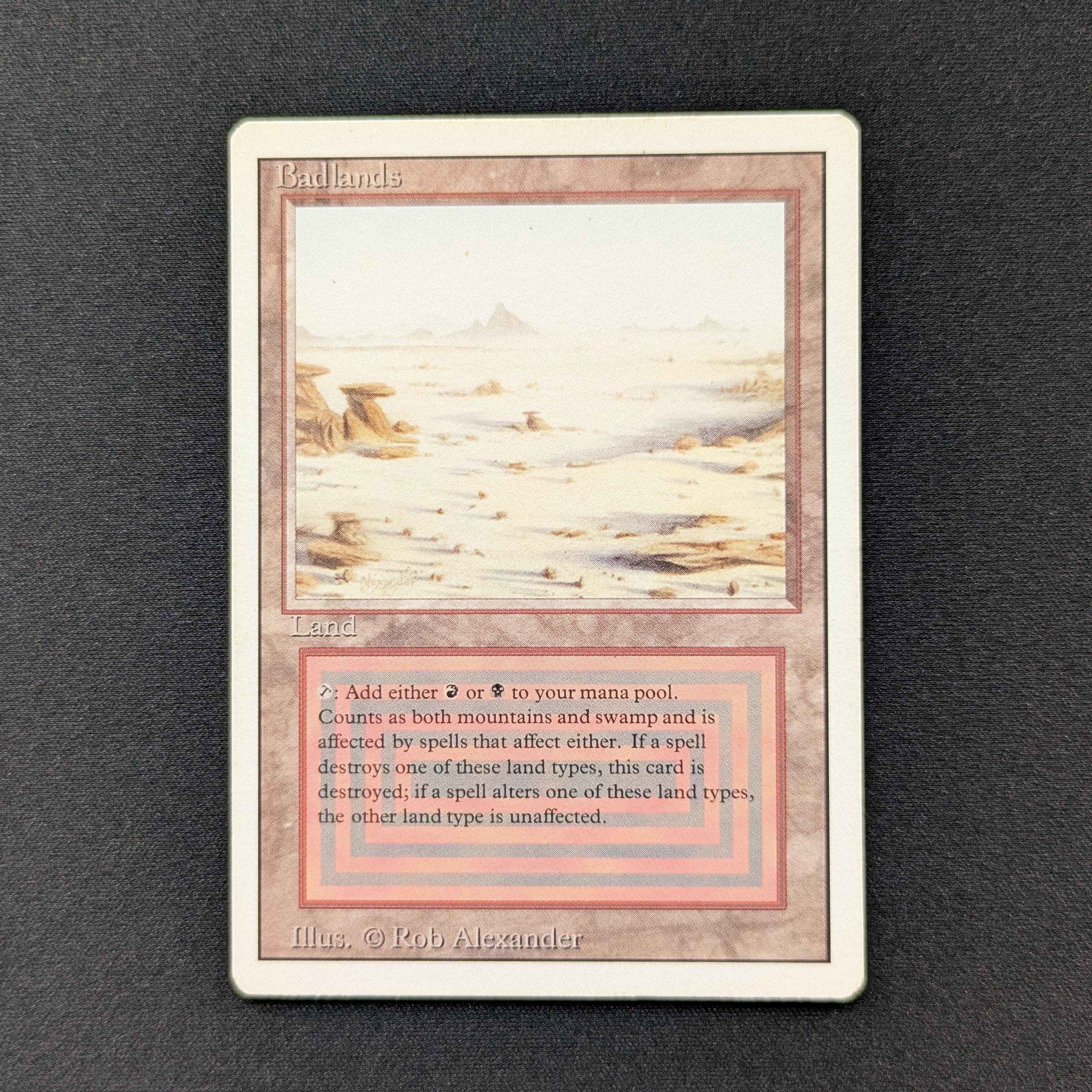 MTG Singles - Badlands - Revised - LP - 28794