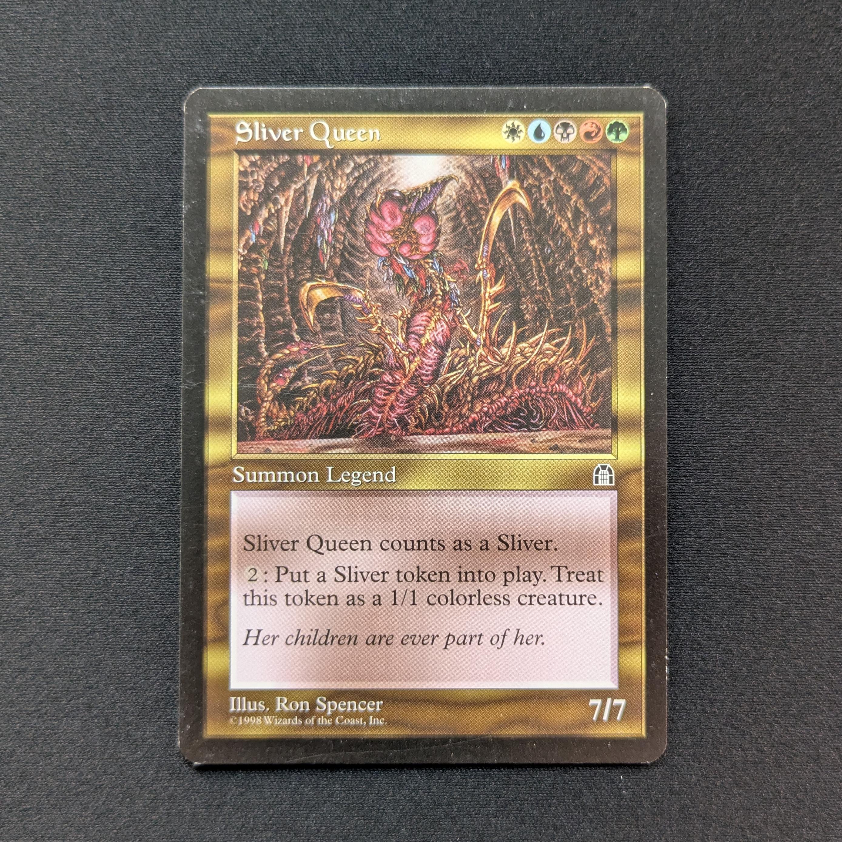 MTG Singles - Sliver Queen - Stronghold - English - EX - 28827