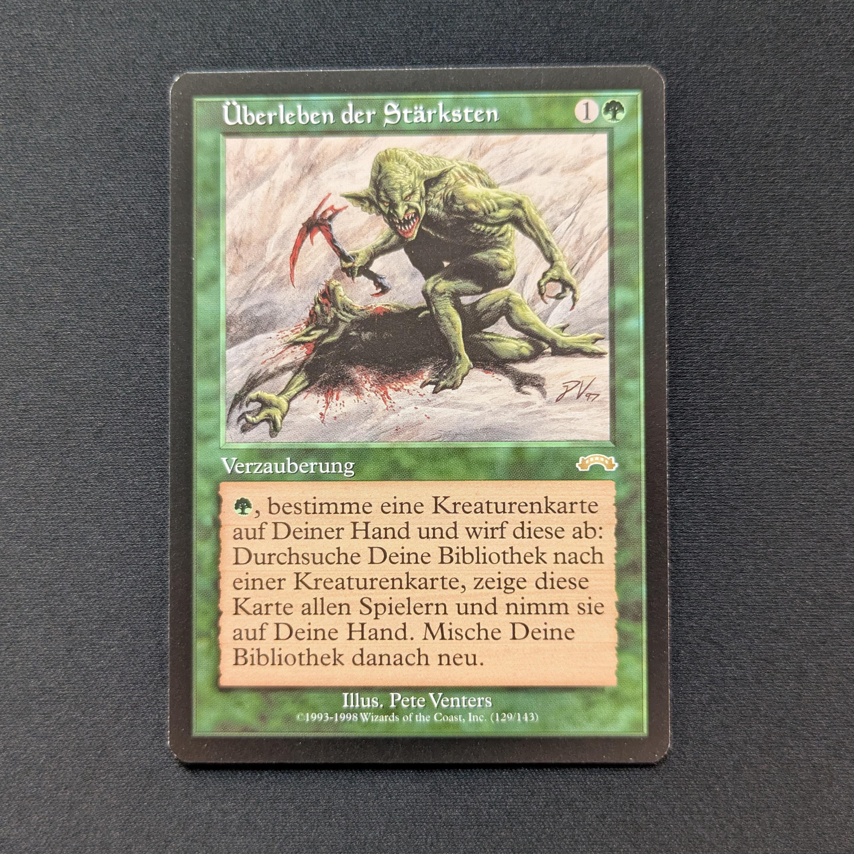 MTG Singles - Survival of the Fittest - Exodus - German - EX - 28836