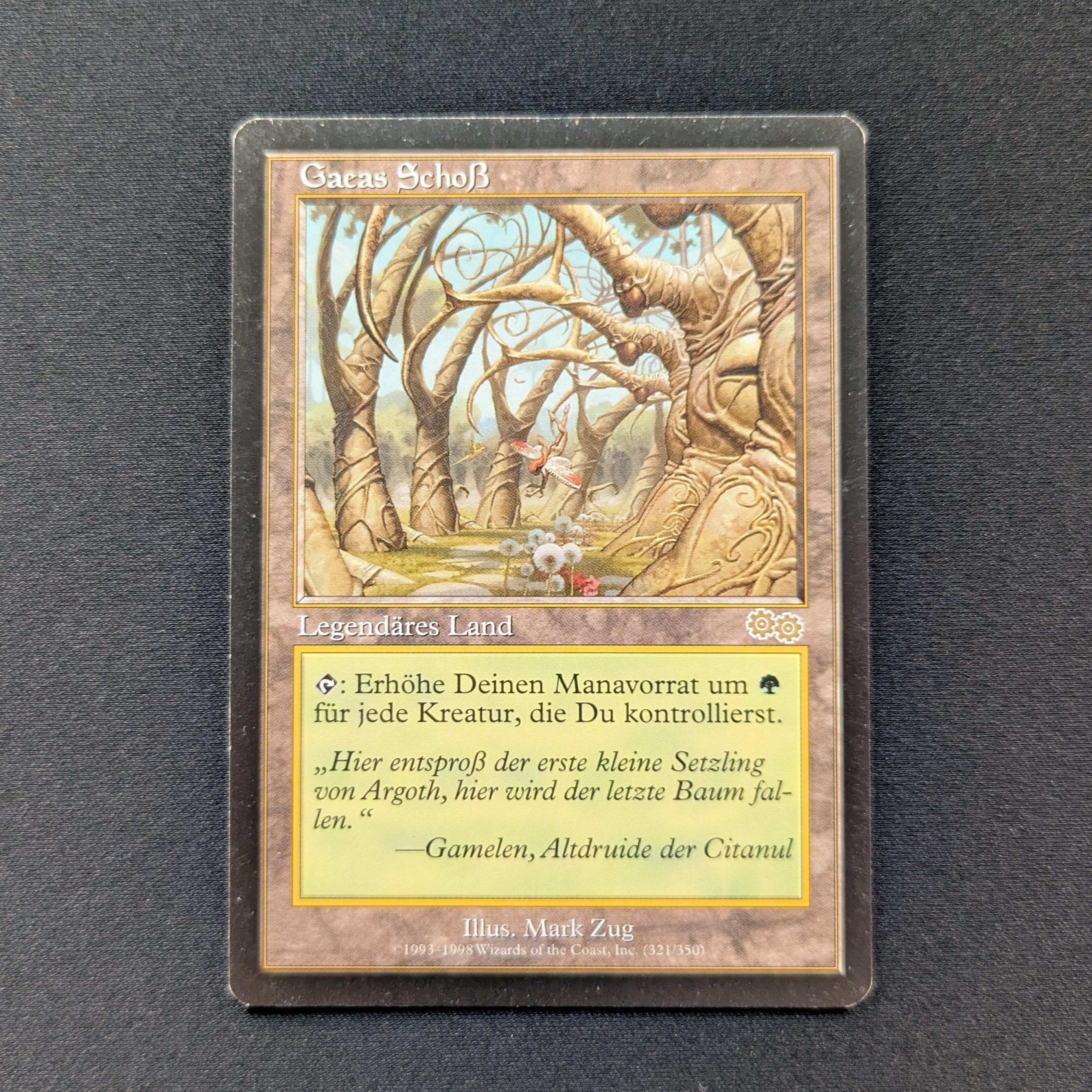 MTG Singles - Gaea's Cradle - Urza's Saga - German - GD - 28844
