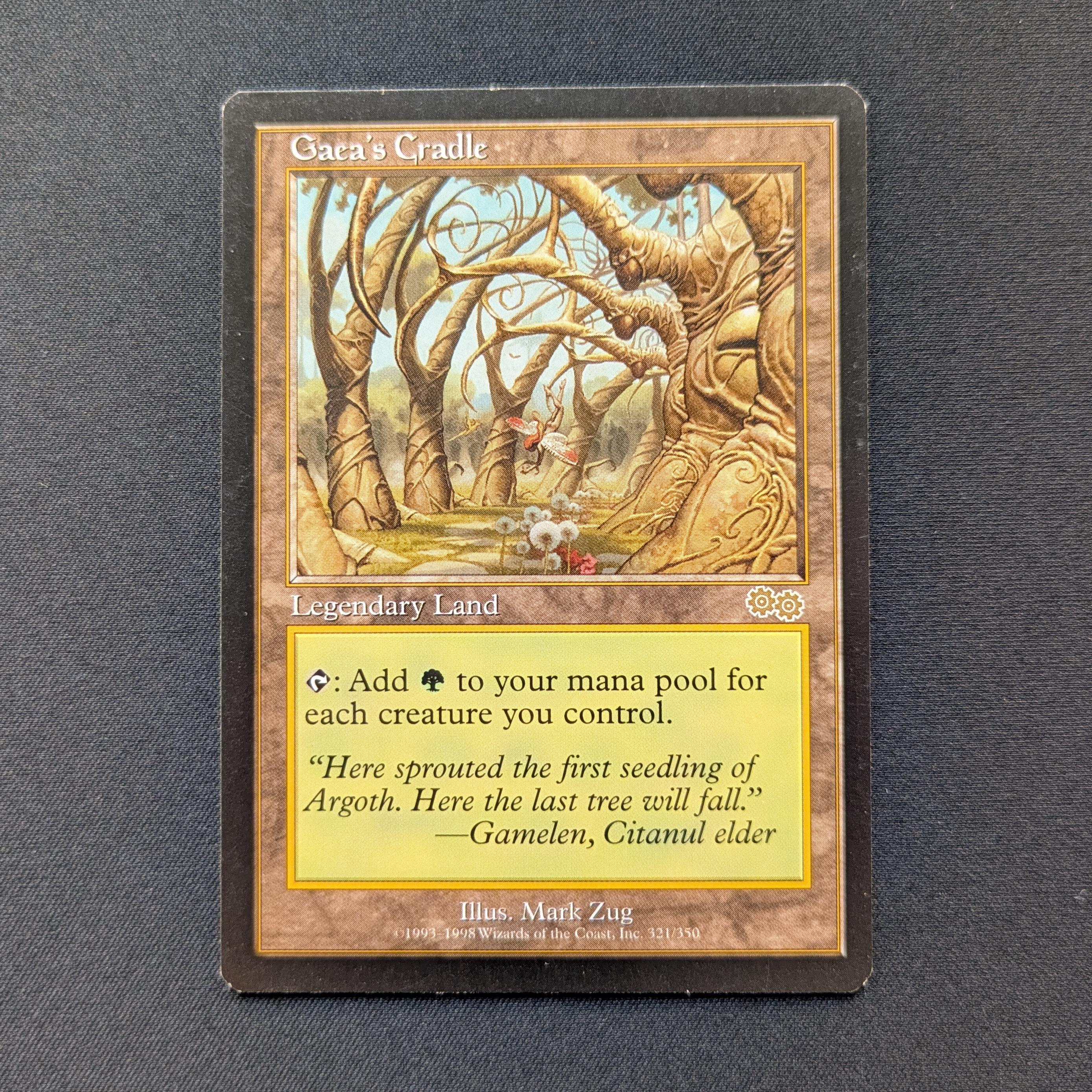 MTG Singles - Gaea's Cradle - Urza's Saga - English - EX - 28903