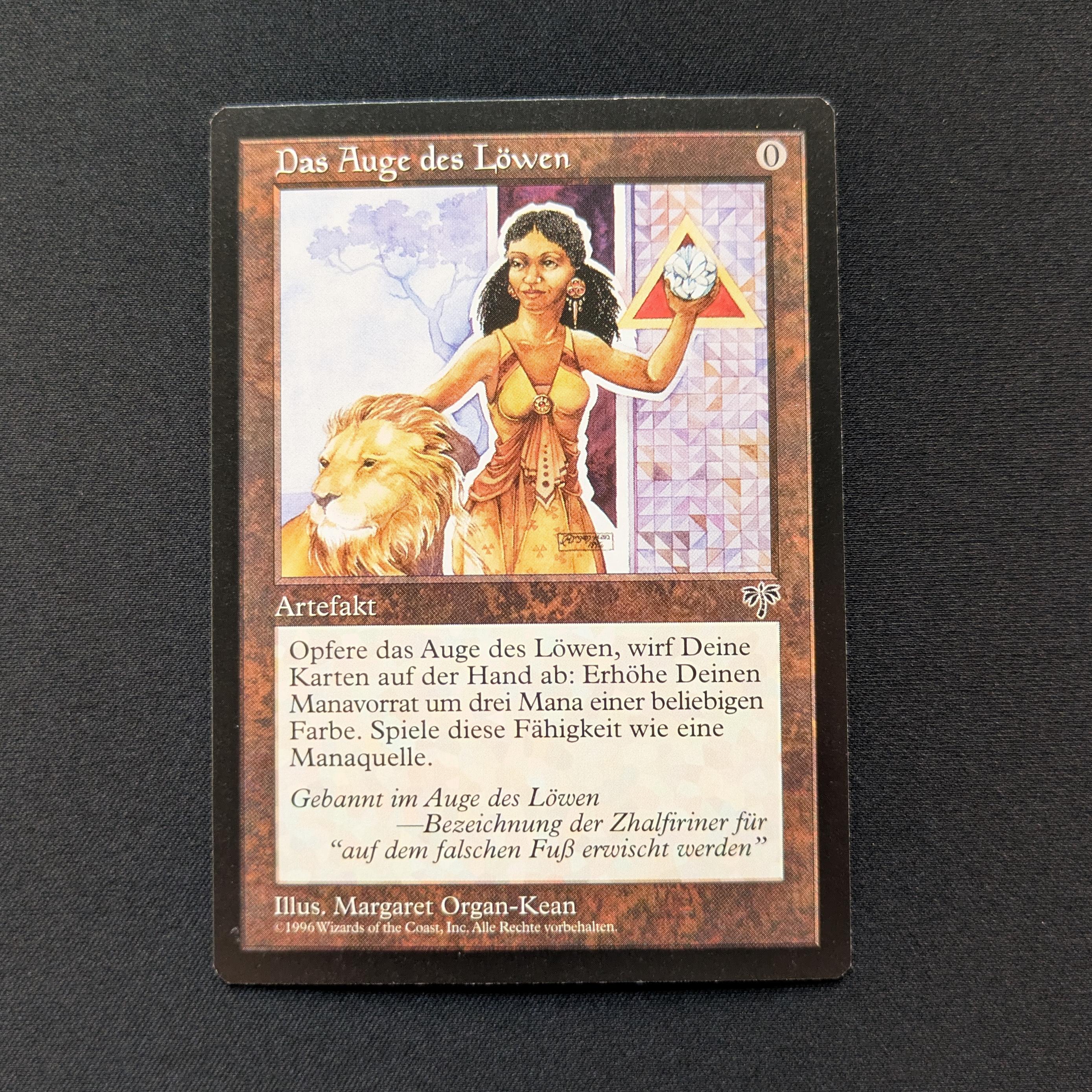 MTG Singles - Lion's Eye Diamond - Mirage - German - NM - 28907