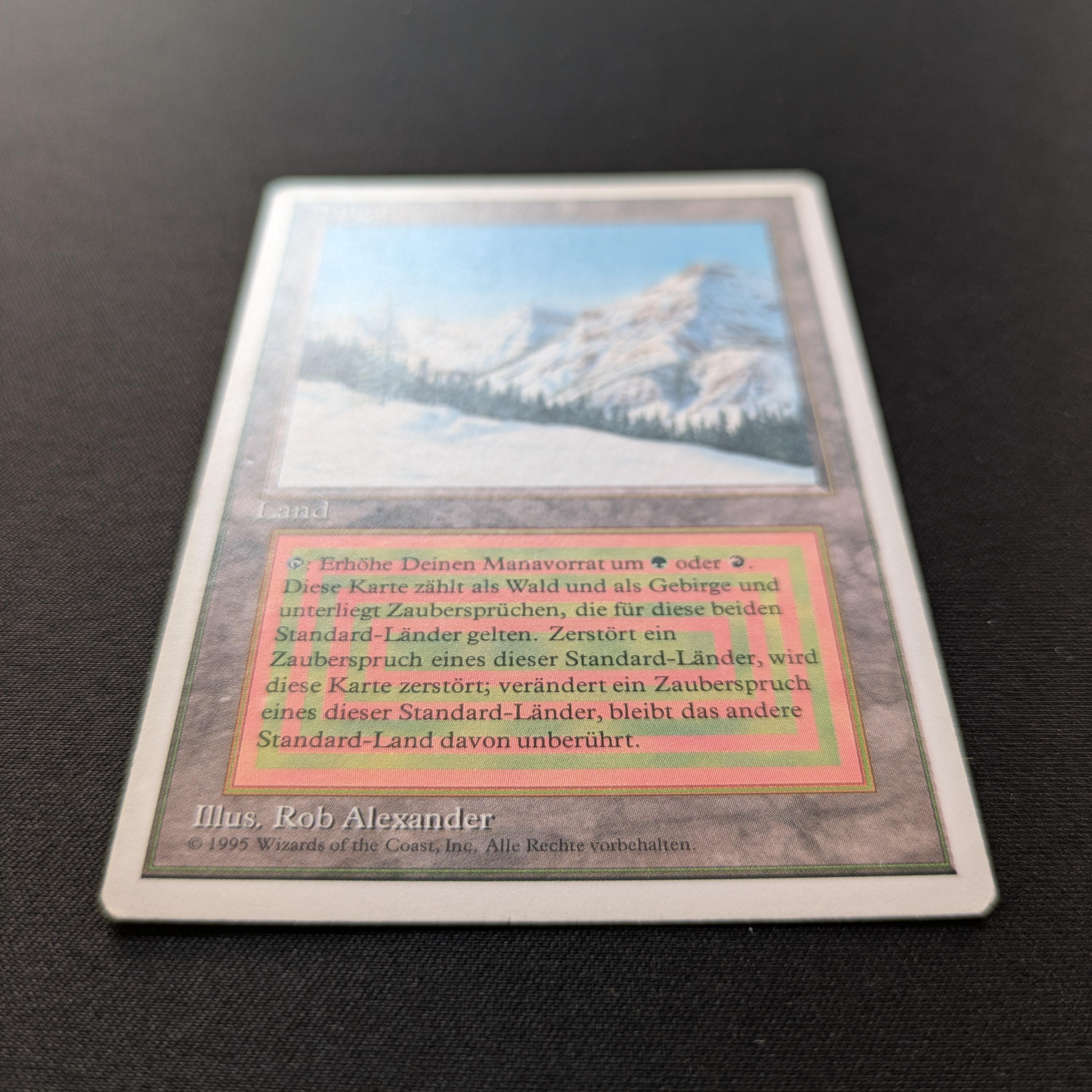 MTG Singles - Taiga - Foreign White Bordered -