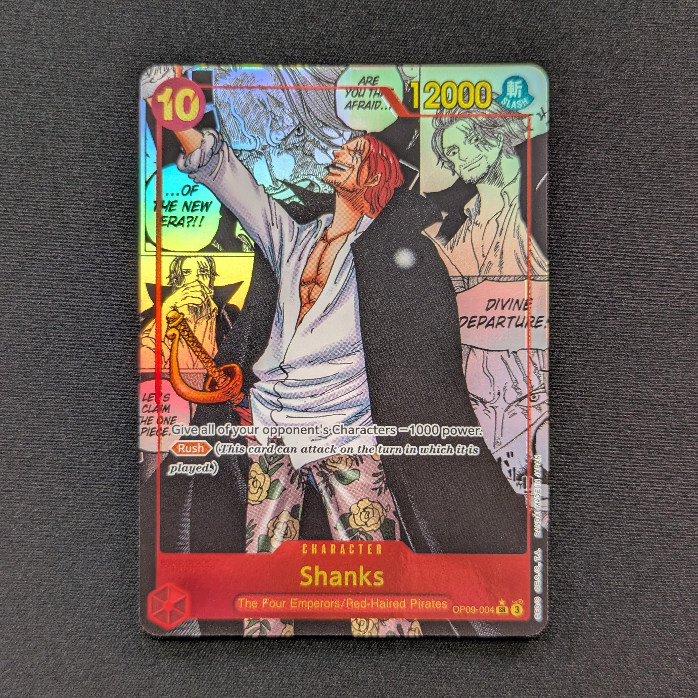 OPCG Singles - Shanks (OP09-004) - - Emperors in the New World - EX -